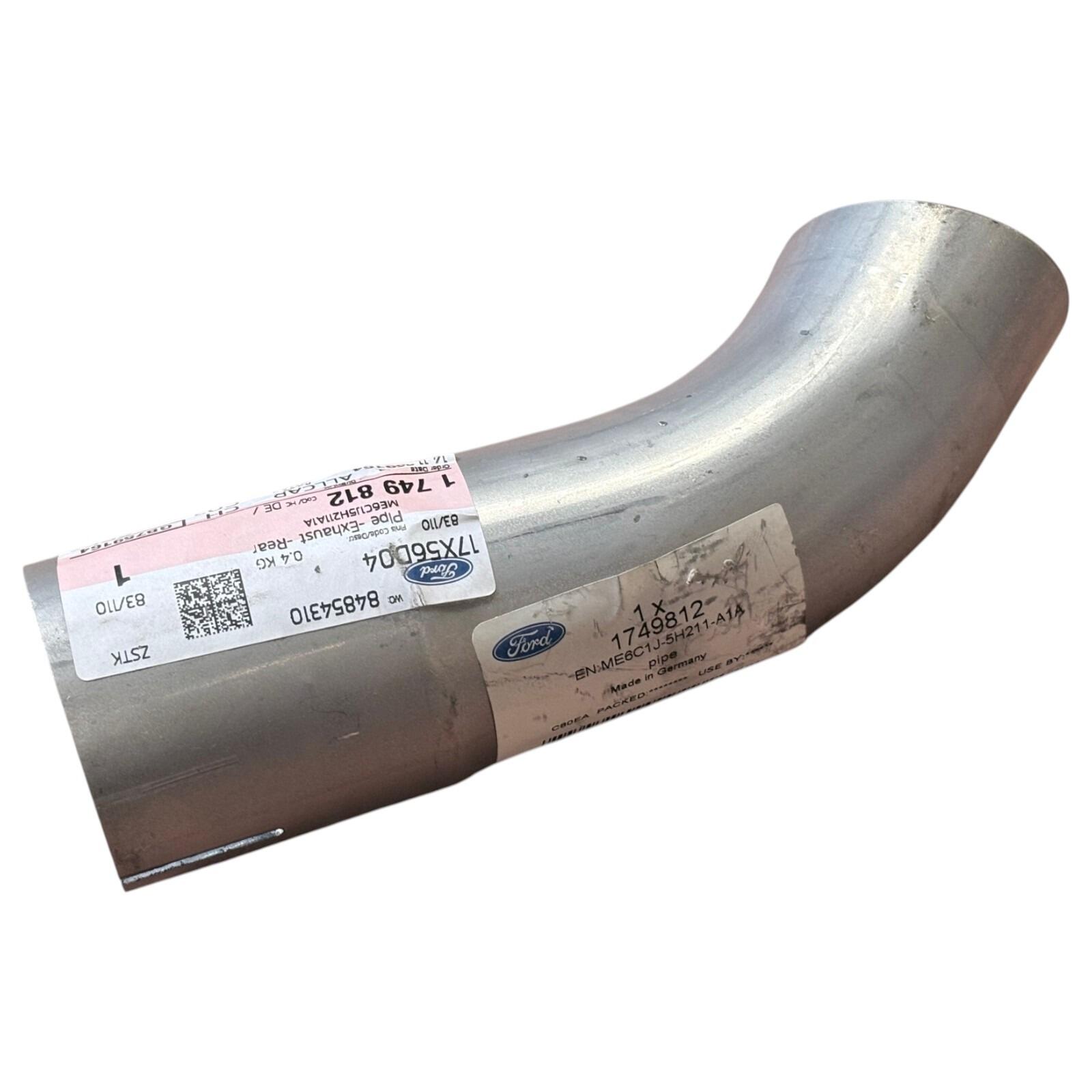 Genuine Ford Transit (TT9) Rear Exhaust Pipe ME6C1J-5H211-A1A — part number 1749812