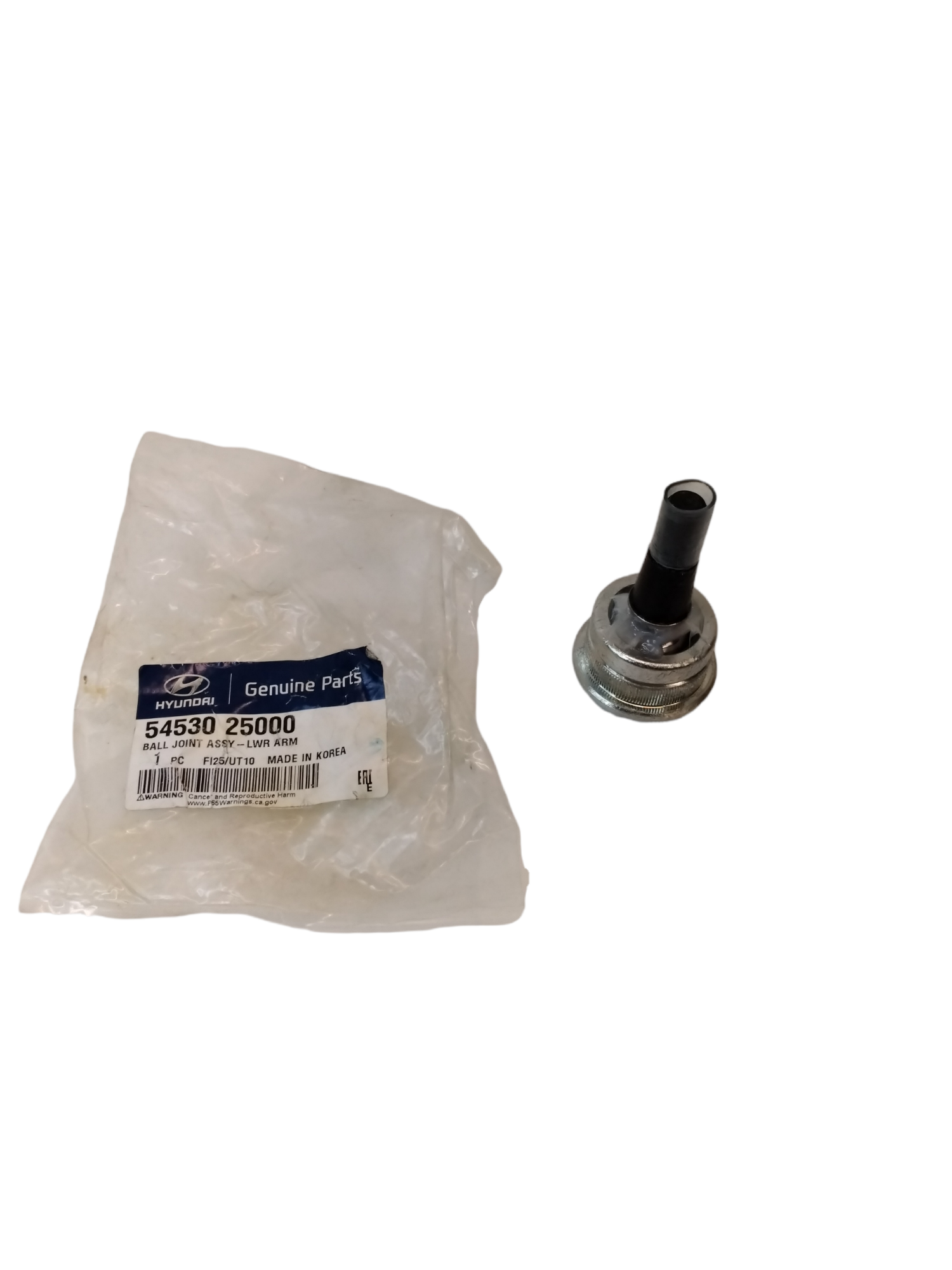 Genuine Hyundai i20 / Getz Lower Arm Ball Joint Assembly 5453025000
