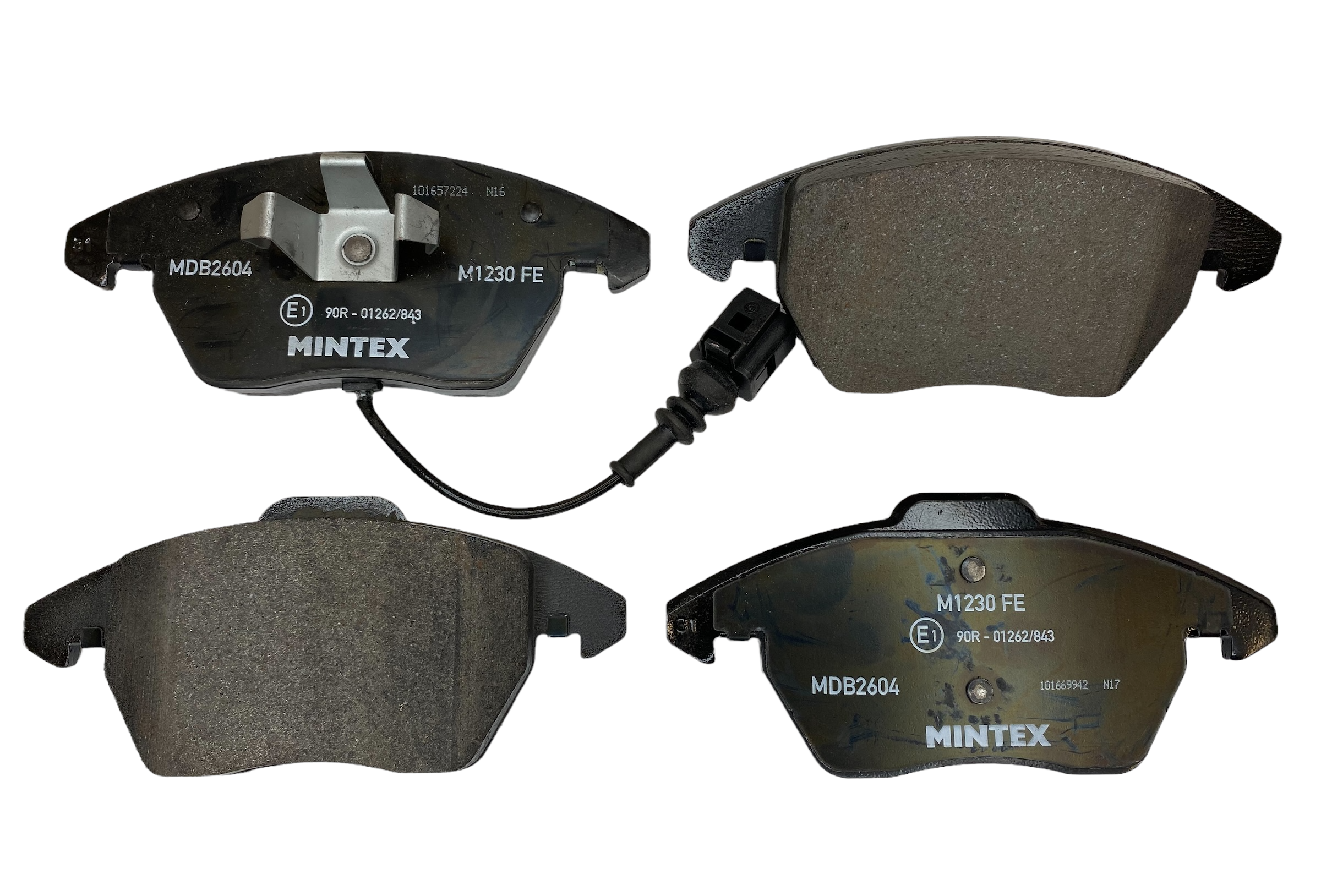 Mintex Front Disc Brake Pad Set MDB2604 For Audi Seat Skoda VW