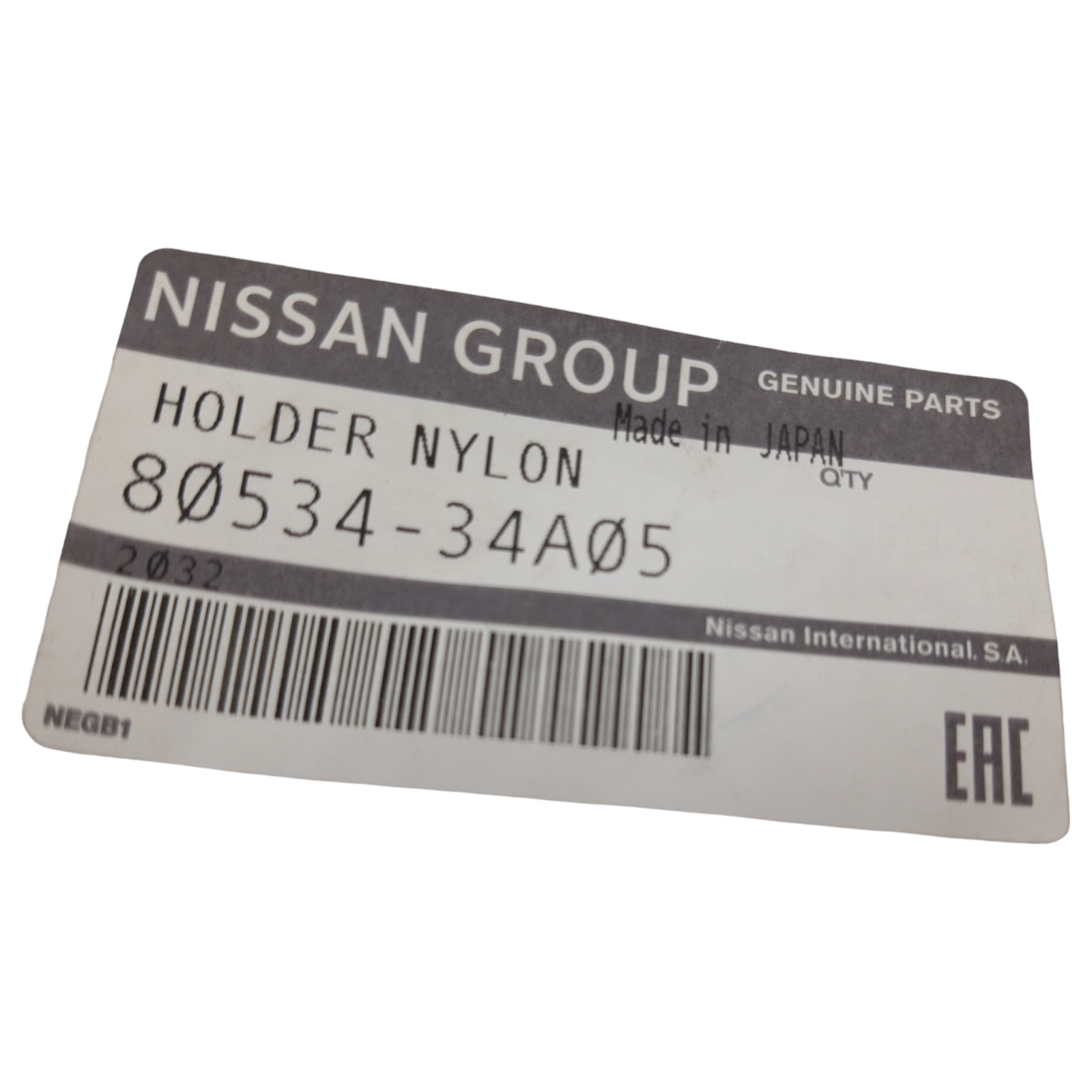 Genuine Nissan Door handle rod holder 8053434A05