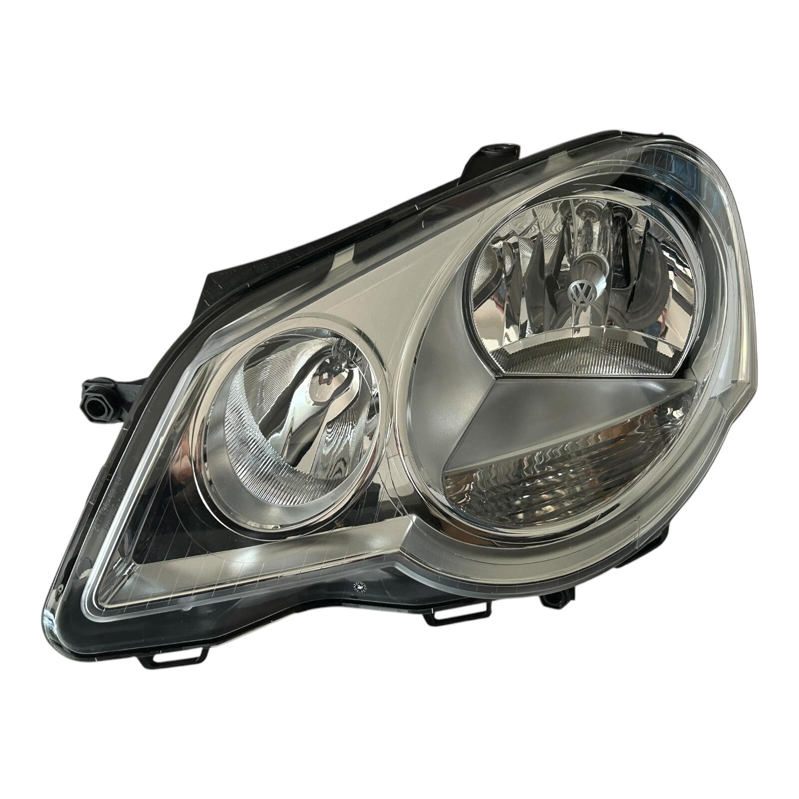Genuine Volkswagen Polo LH NS (RHD) Headlamp assembly (halogen) 6Q2941007N