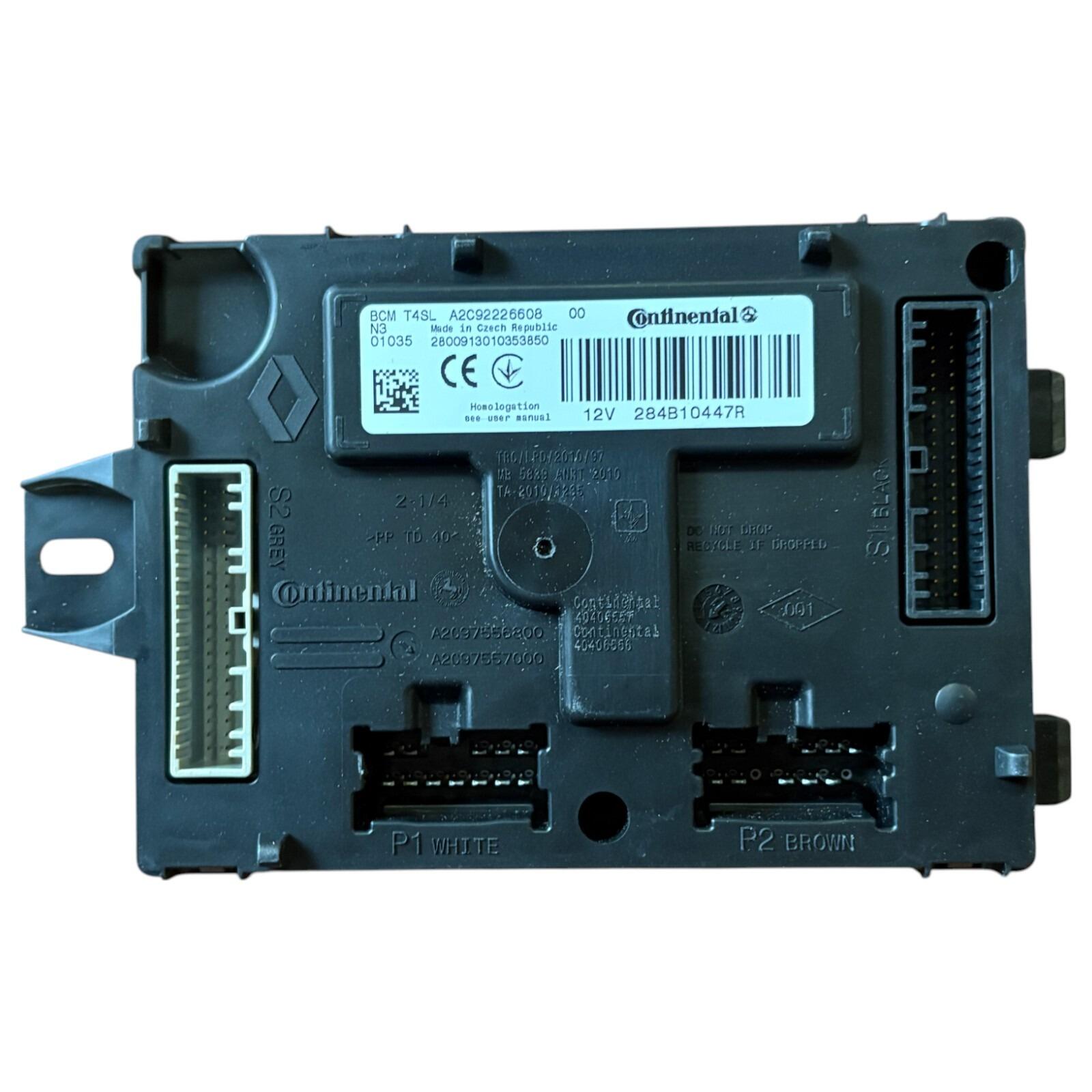 Genuine Renault Clio 4 Dacia Sandero 2 Body control module 284B10447R