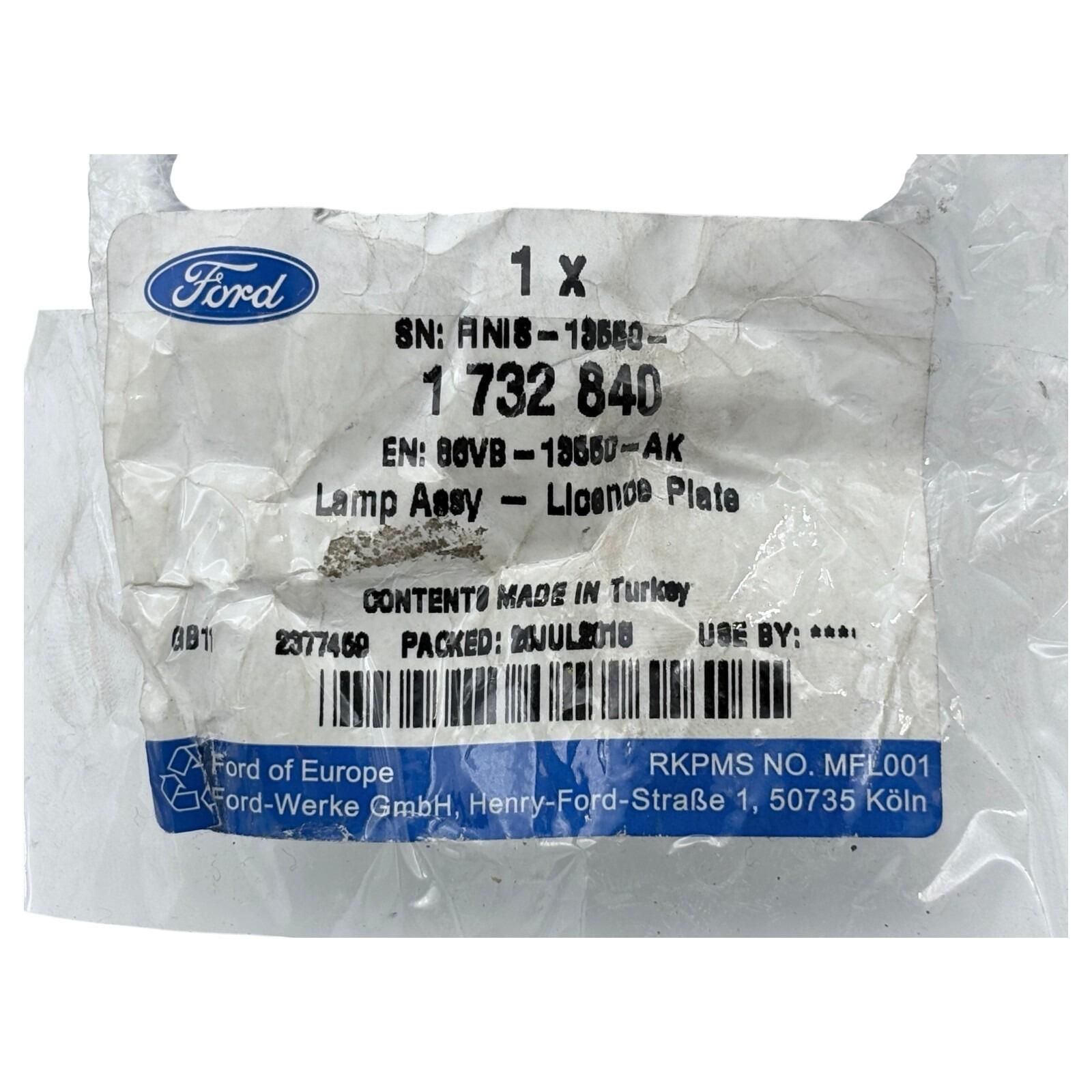 1732840 Genuine Ford Transit (FY/TT9) Number Plate Lamp 1732840 | Genuine OEM