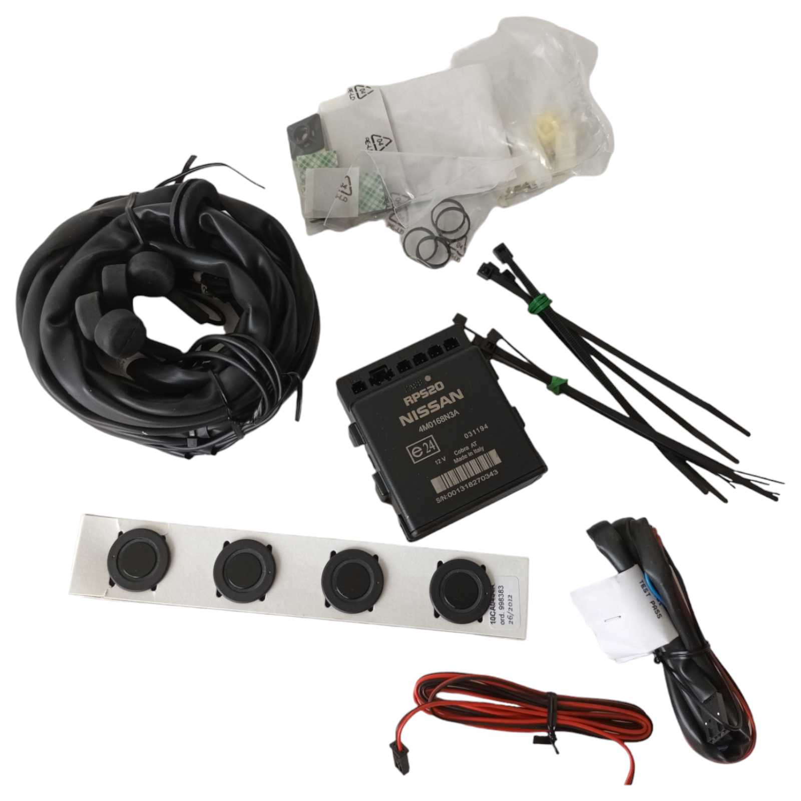 Genuine Nissan Qashqai X-Trail Navara NV200 rear park sensor kit KE51199901