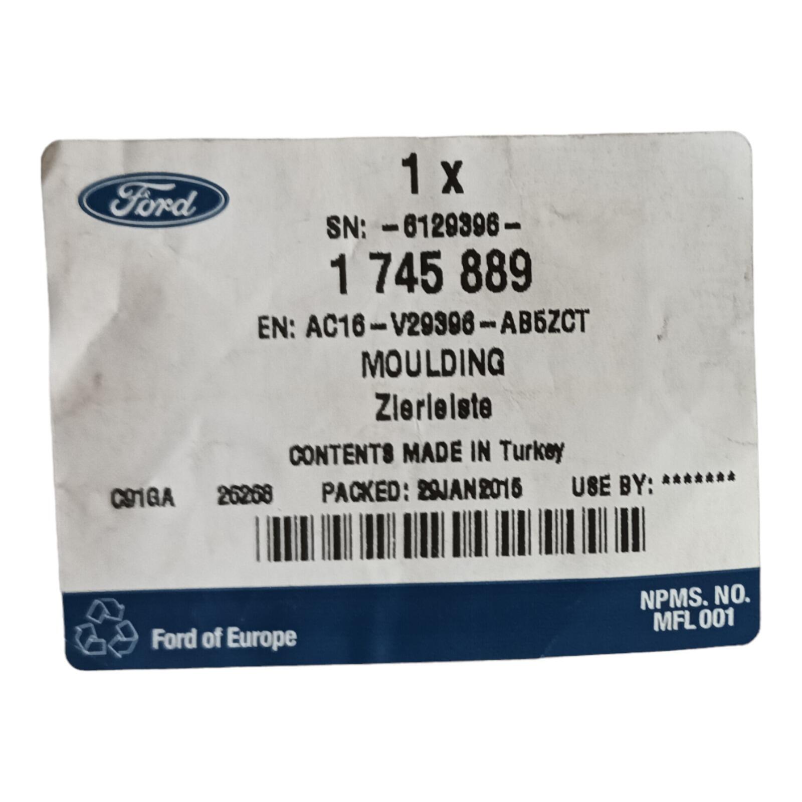 Genuine Ford Transit LH NS Lower body moulding 1745889