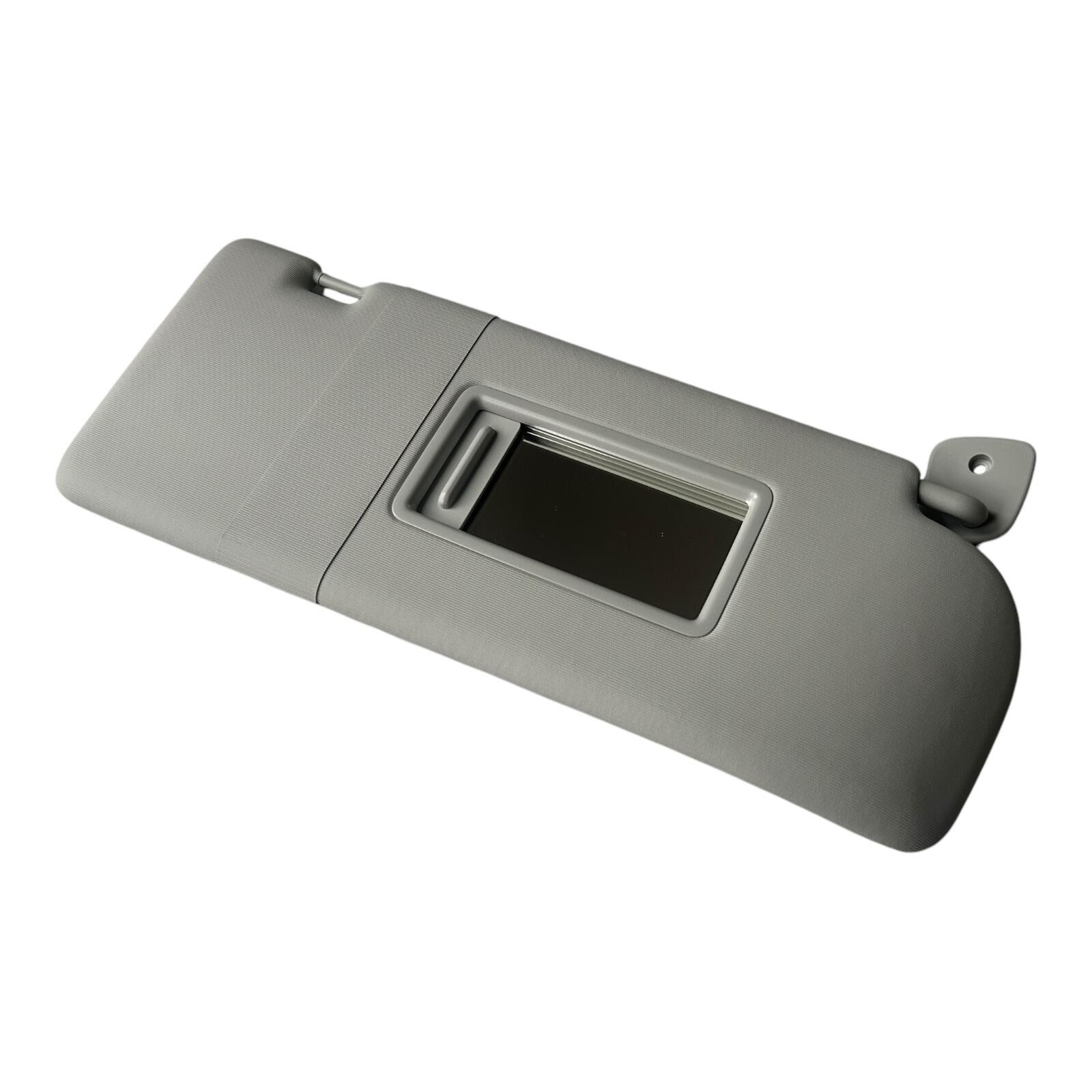 Genuine Volkswagen Amarok Sharon Sun visor with mirror (pearl grey) 7N08575522F4