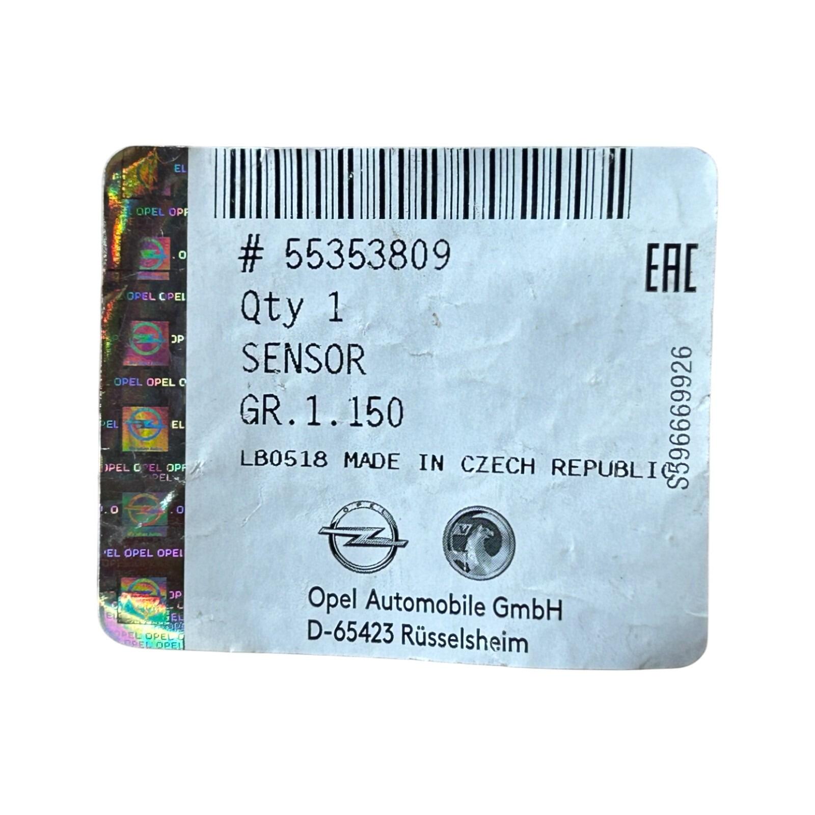 「RT-149553」 Genuine Vauxhall SIGNUM ZAFIRA PETROL WATER TEMPERATURE 55353809 – VIN