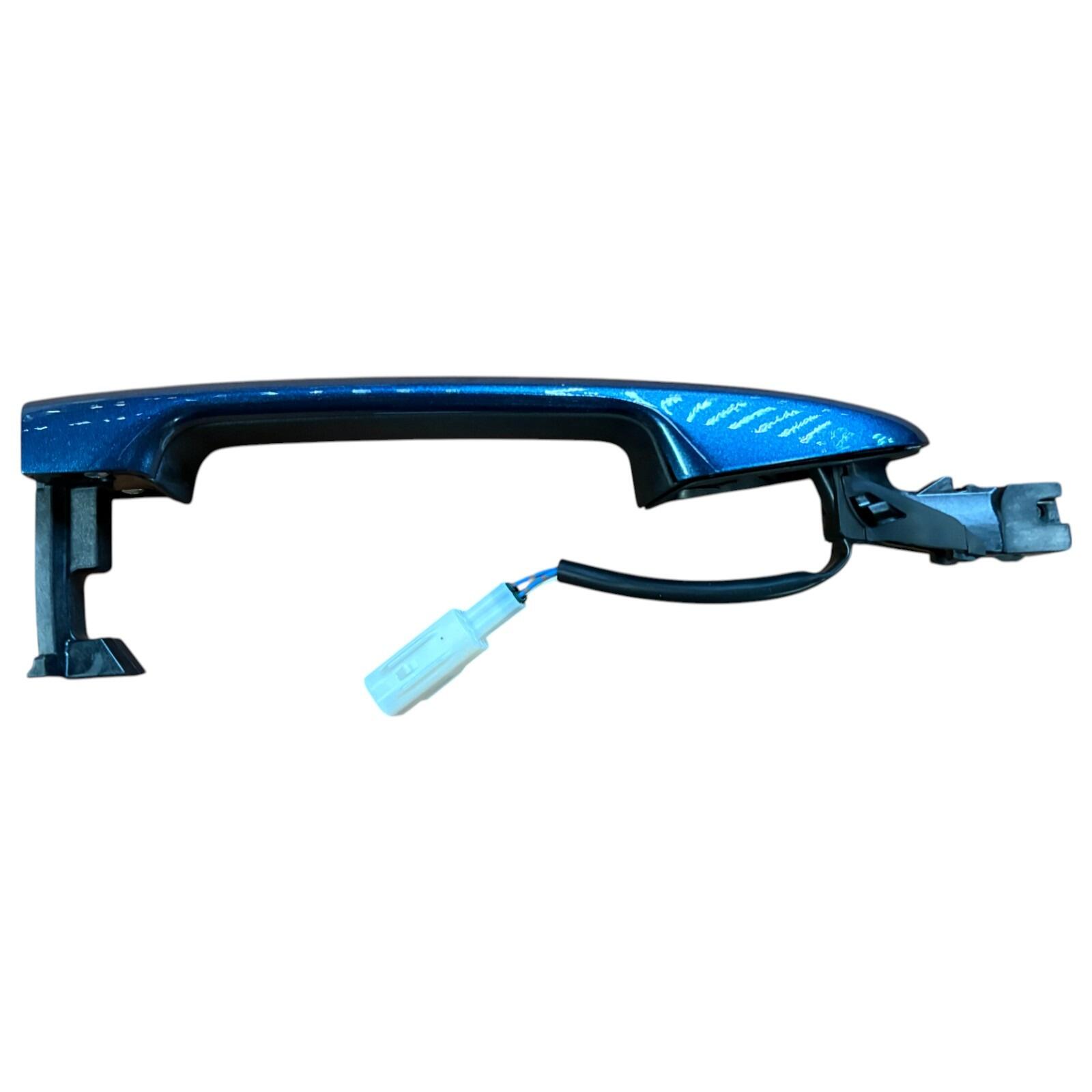 Genuine Mazda CX-5 RH OS Front door handle (blue) — original equipment quality, MPN KD475941XG2P