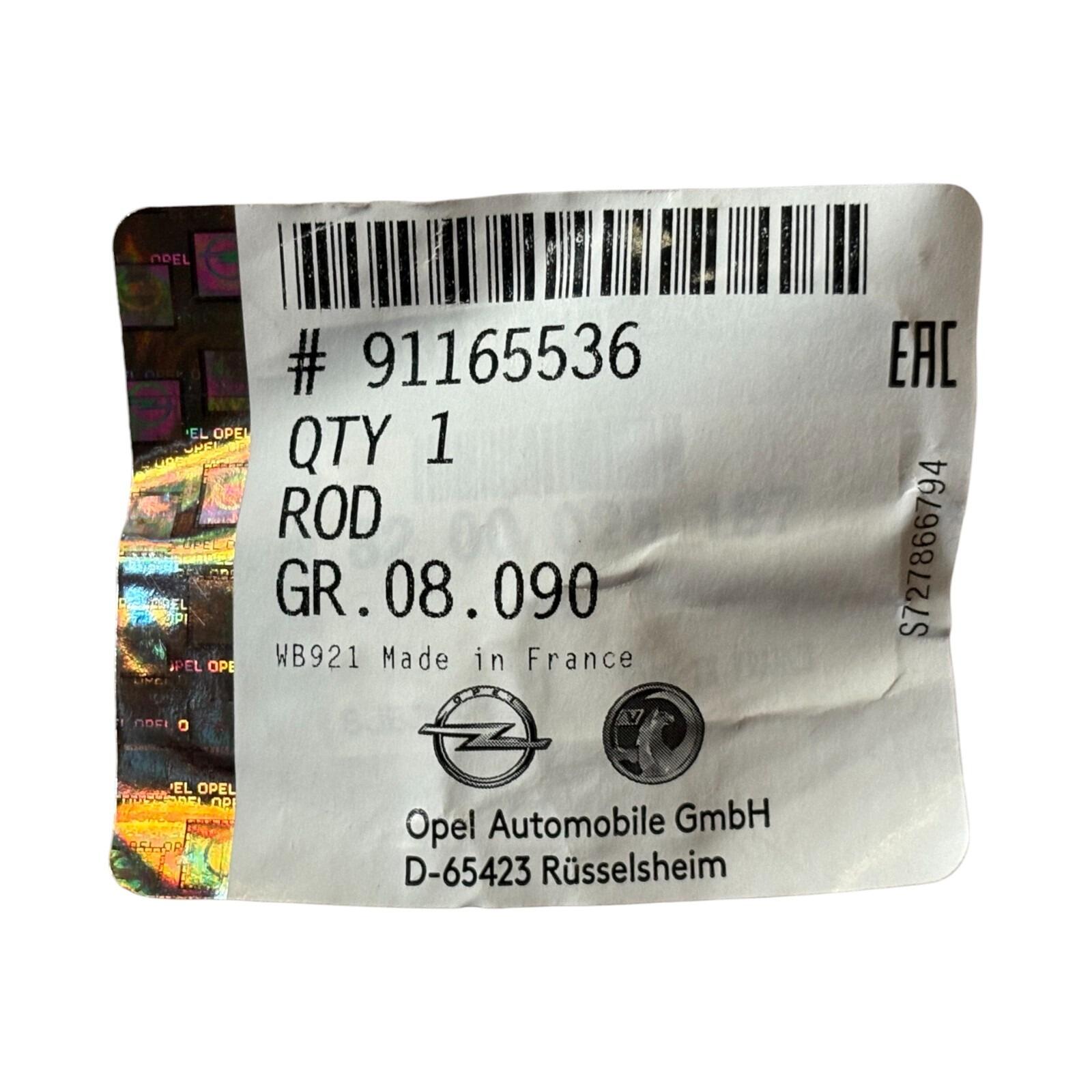 Genuine Vauxhall Bonnet Stay 91165536 – OEM Part | GFN Parts