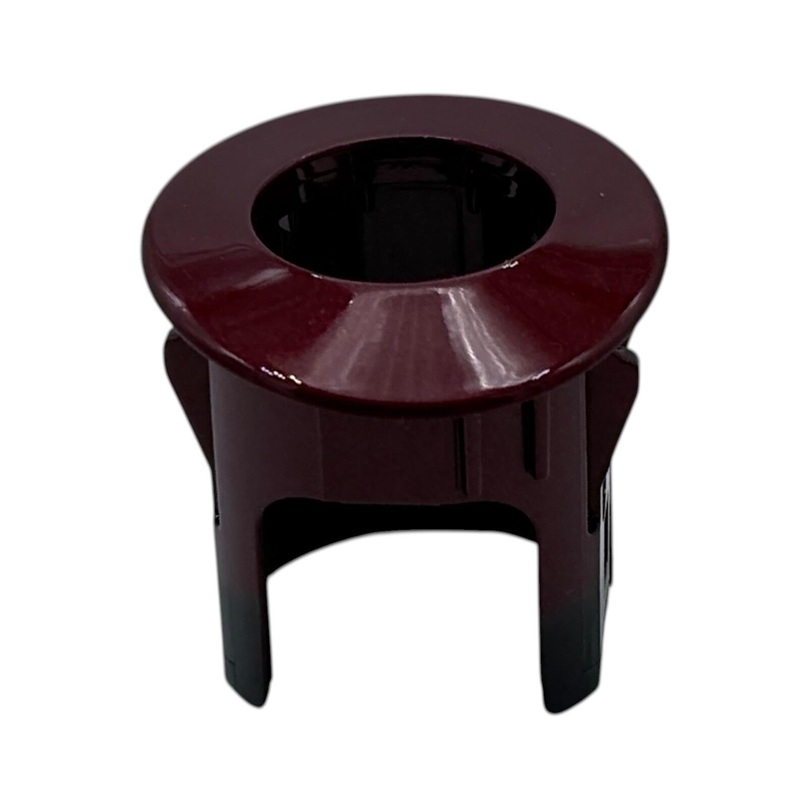 Genuine Nissan Qashqai (J11E) Front Parking Sensor Cover (Burgundy) — original equipment quality, MPN 285334EA3C
