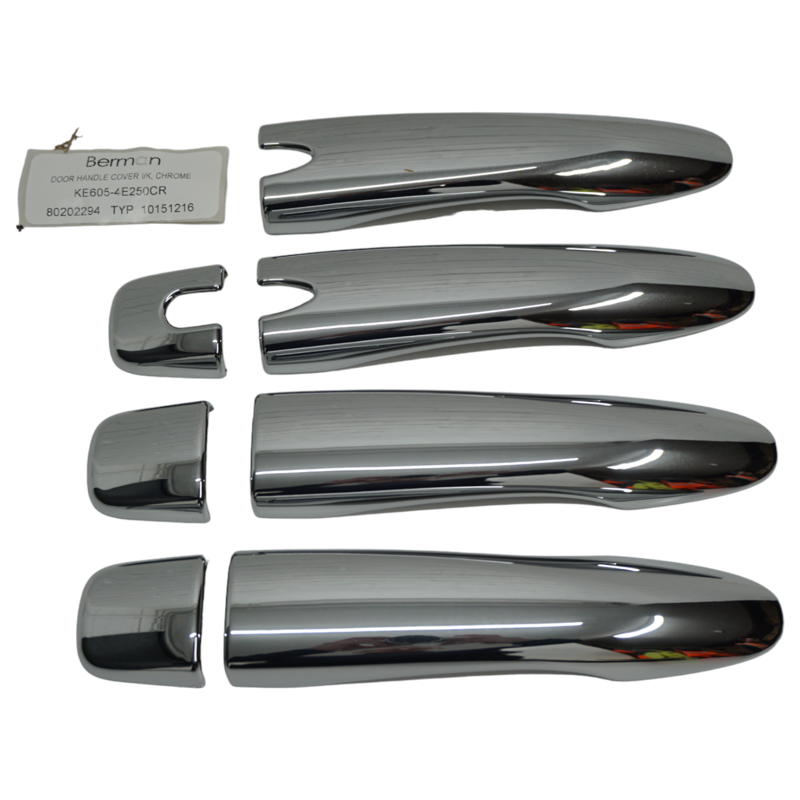Genuine Nissan Qashqai (J11E) Door handle cover set (chrome) KE6054E250CR