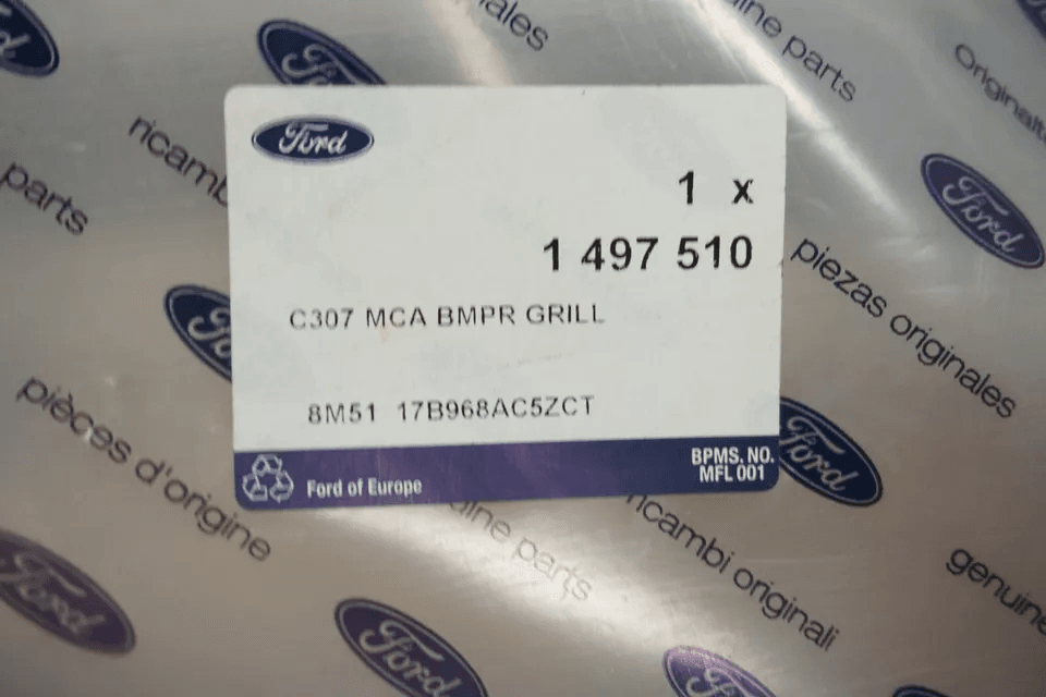 Genuine Ford Focus Front Grille 1497510 – VIN Required