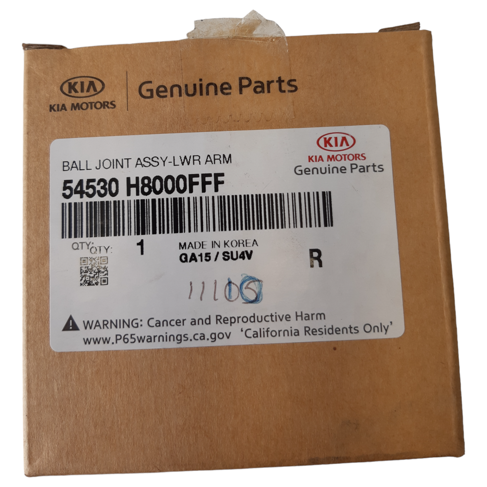 Genuine KIA / Hyundai Lower ball joint 54530H8000FFF