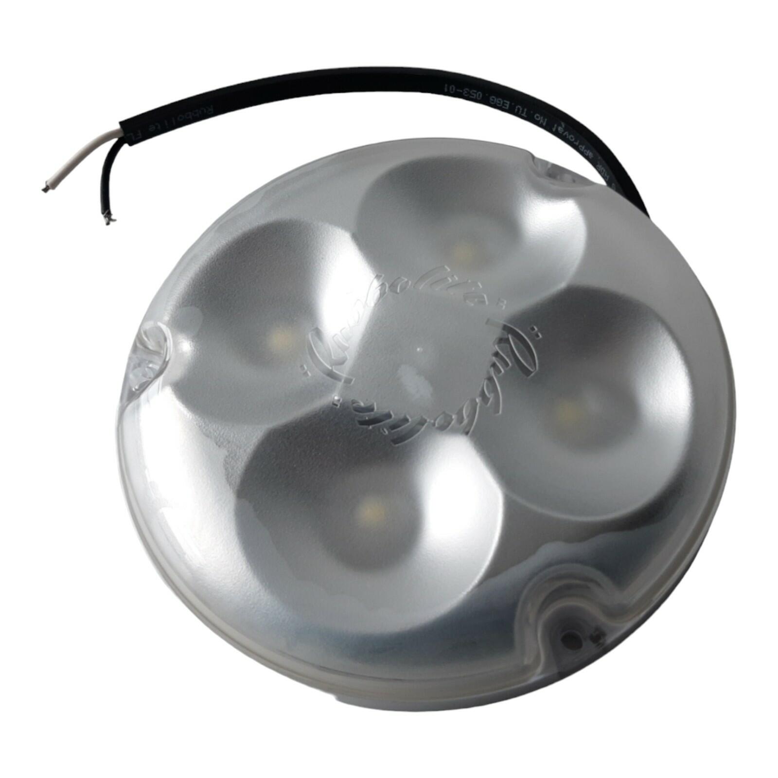 2 Pcs Feux Arrière Remorque LED 12V 24V Éclairage Hamburger Rond - Foto 5