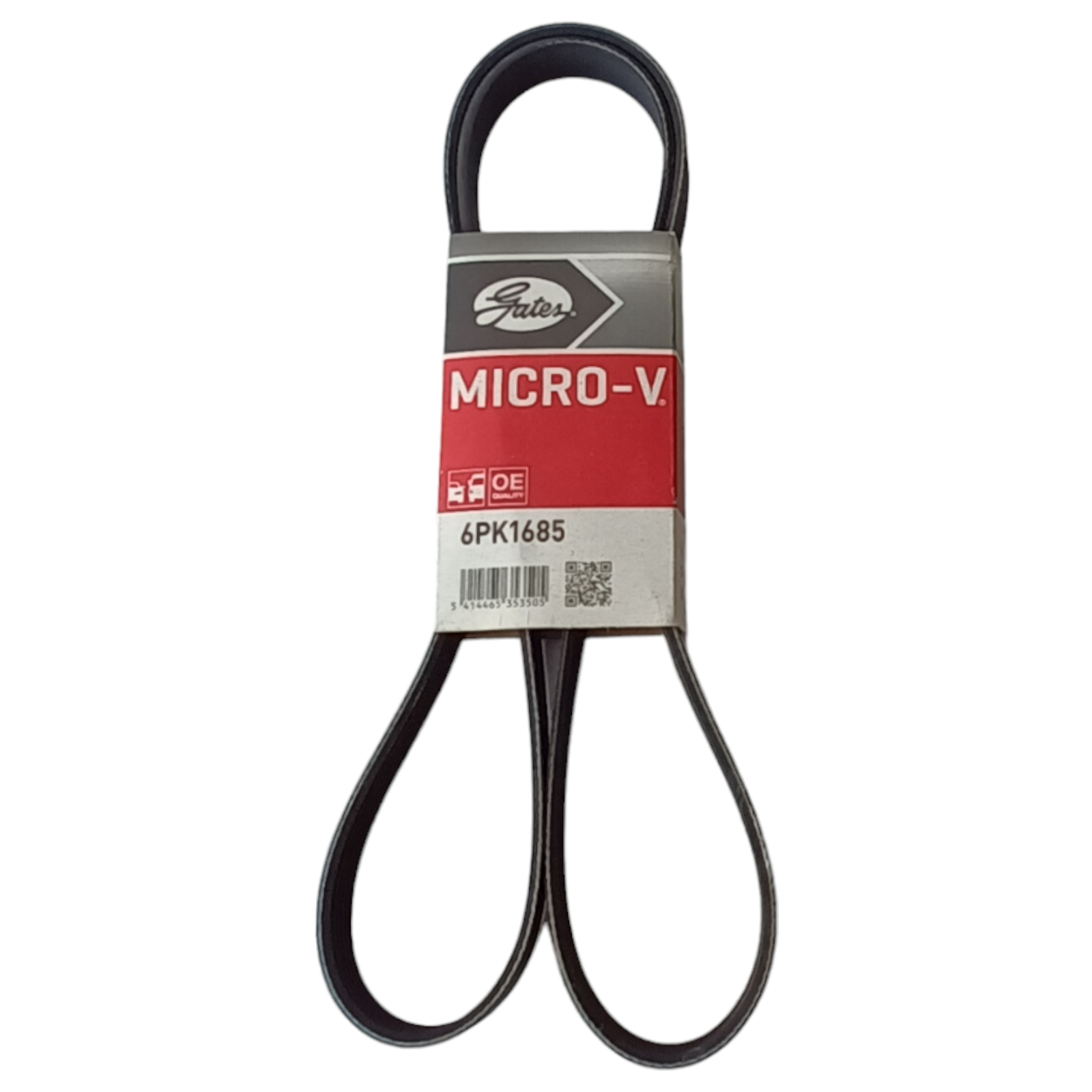 Courroie trapézoïdale à nervures GATES 6PK1550XS au meilleur prix