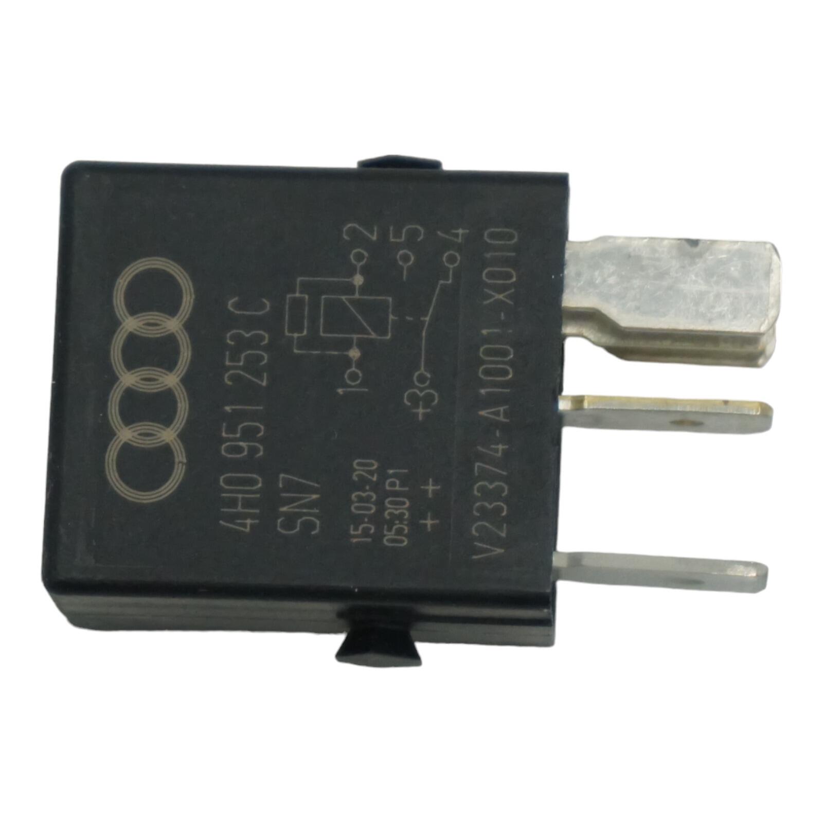 Genuine Audi SEAT Skoda Porsche Volkswagen 646 5-Pin 12V Relay 4H0951253C