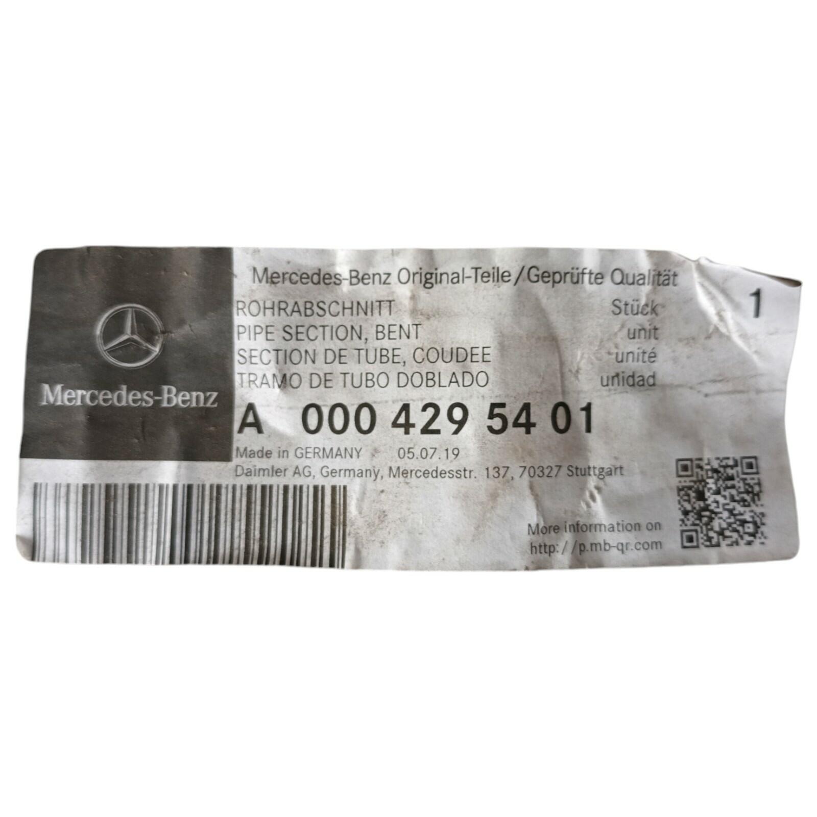 Mercedes Brake pipe distributor to front left brake hose by Mercedes-Benz