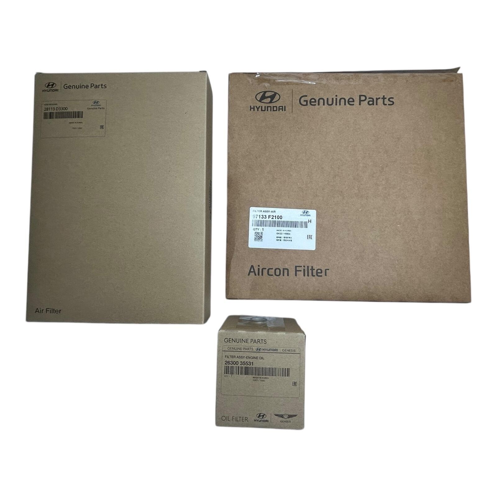 Genuine Hyundai Tucson (18) Petrol service kit SK15A005