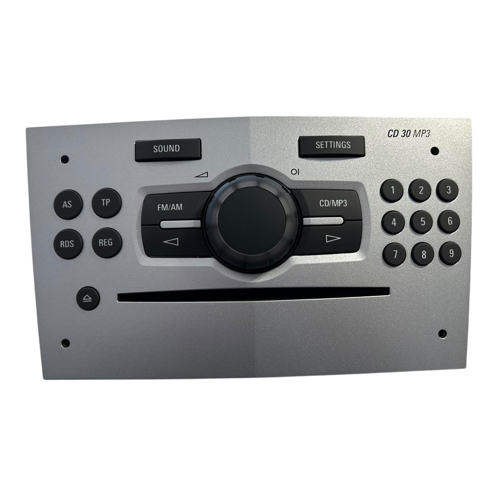 Genuine Vauxhall Corsa D Radio and CD Head unit (silver) 13357127