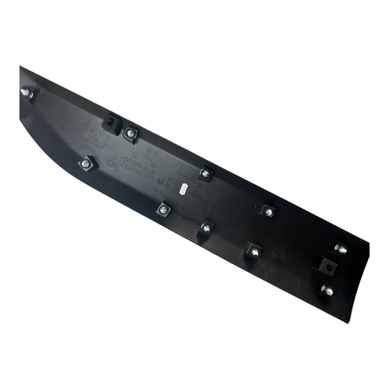 Genuine Peugeot Partner Citroen Berlingo K9 LH NS Front door moulding 98176963XT
