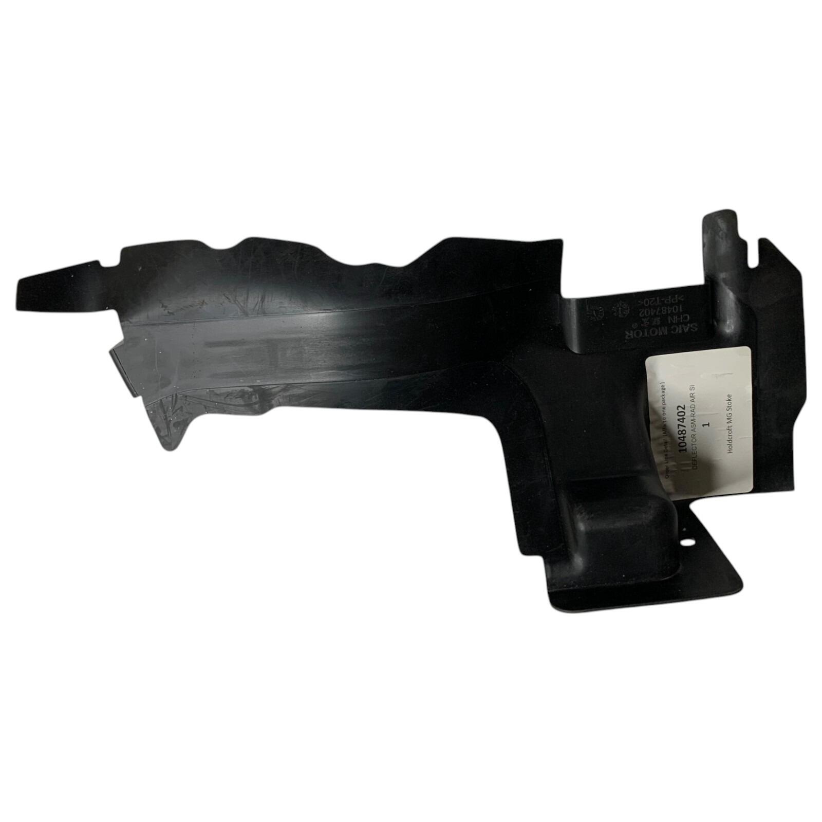 Genuine MG HS RH OS Radiator air guide 10487402