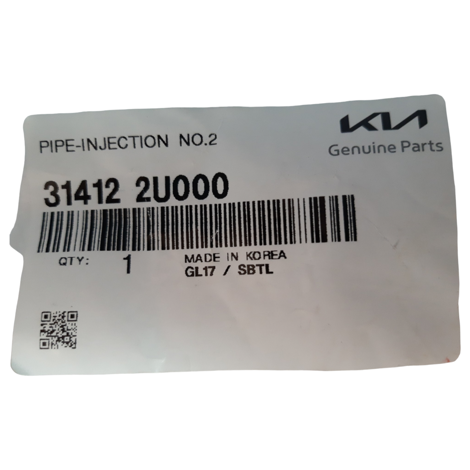 Genuine KIA Sportage Hyundai Tucson Fuel injection pipe (No2) 314122U000