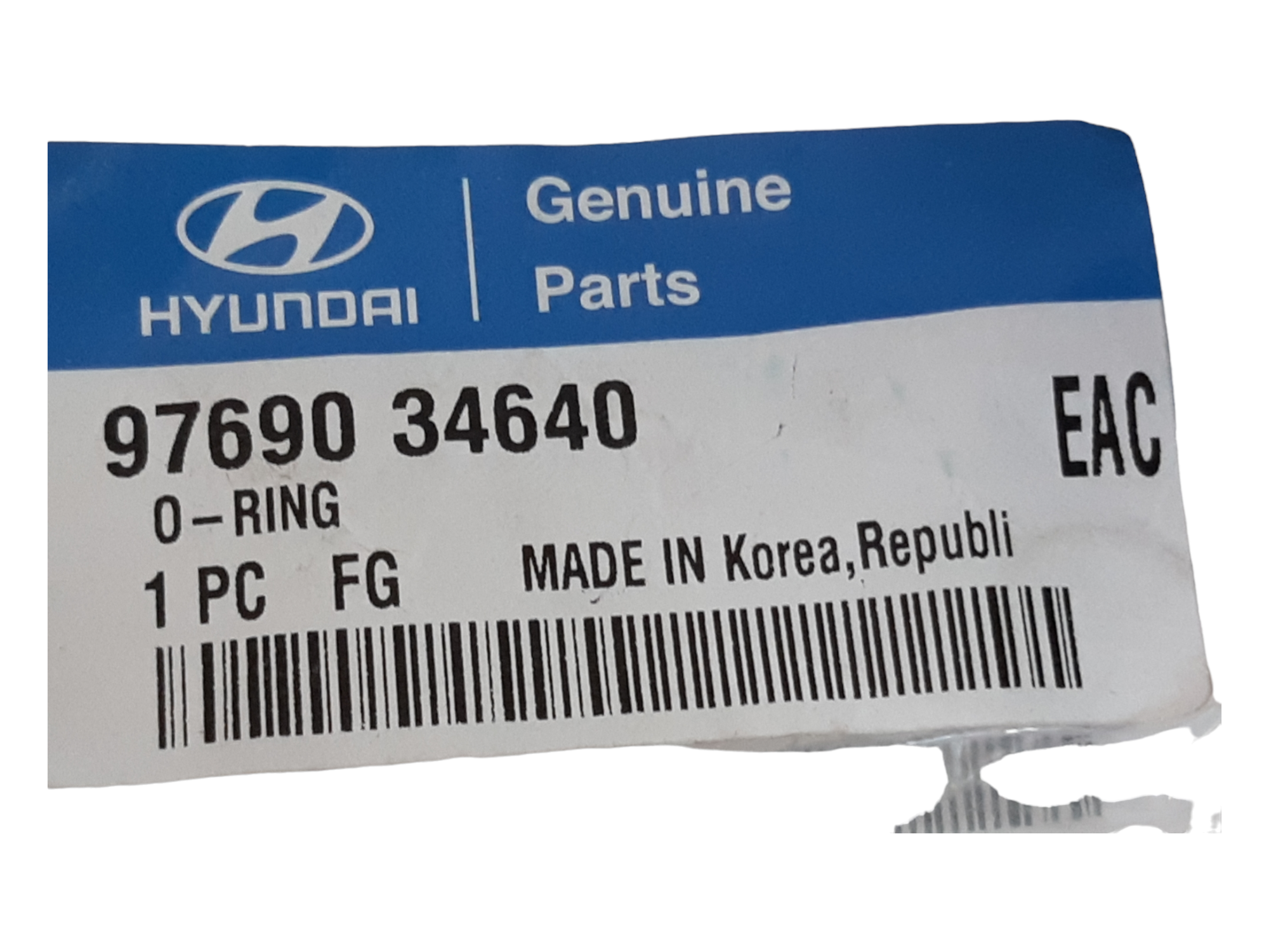 Genuine Hyundai KIA Air conditioning O-Ring 9769034640