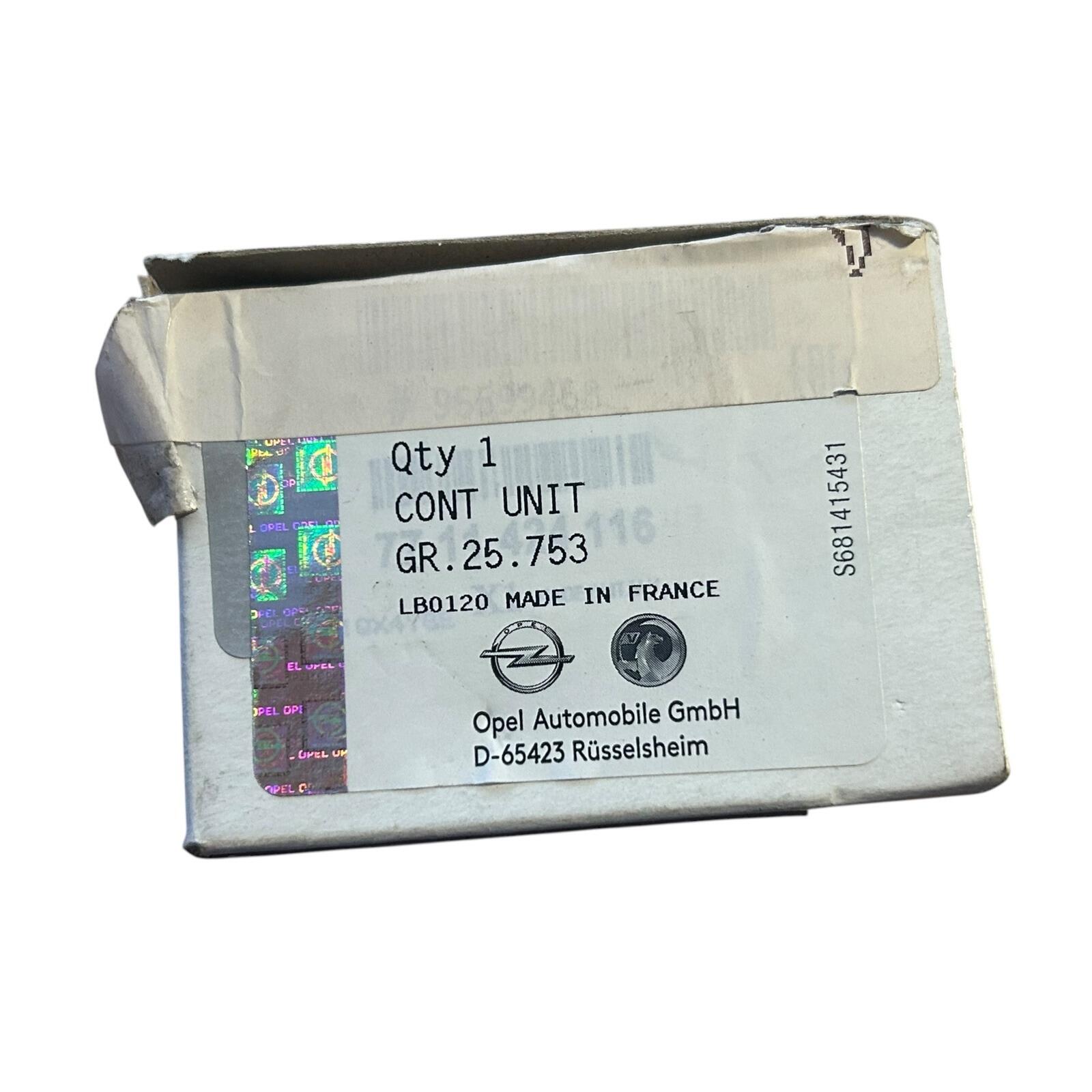 Genuine Vauxhall B Alarm tilt sensor module 95599458 – VIN Required |