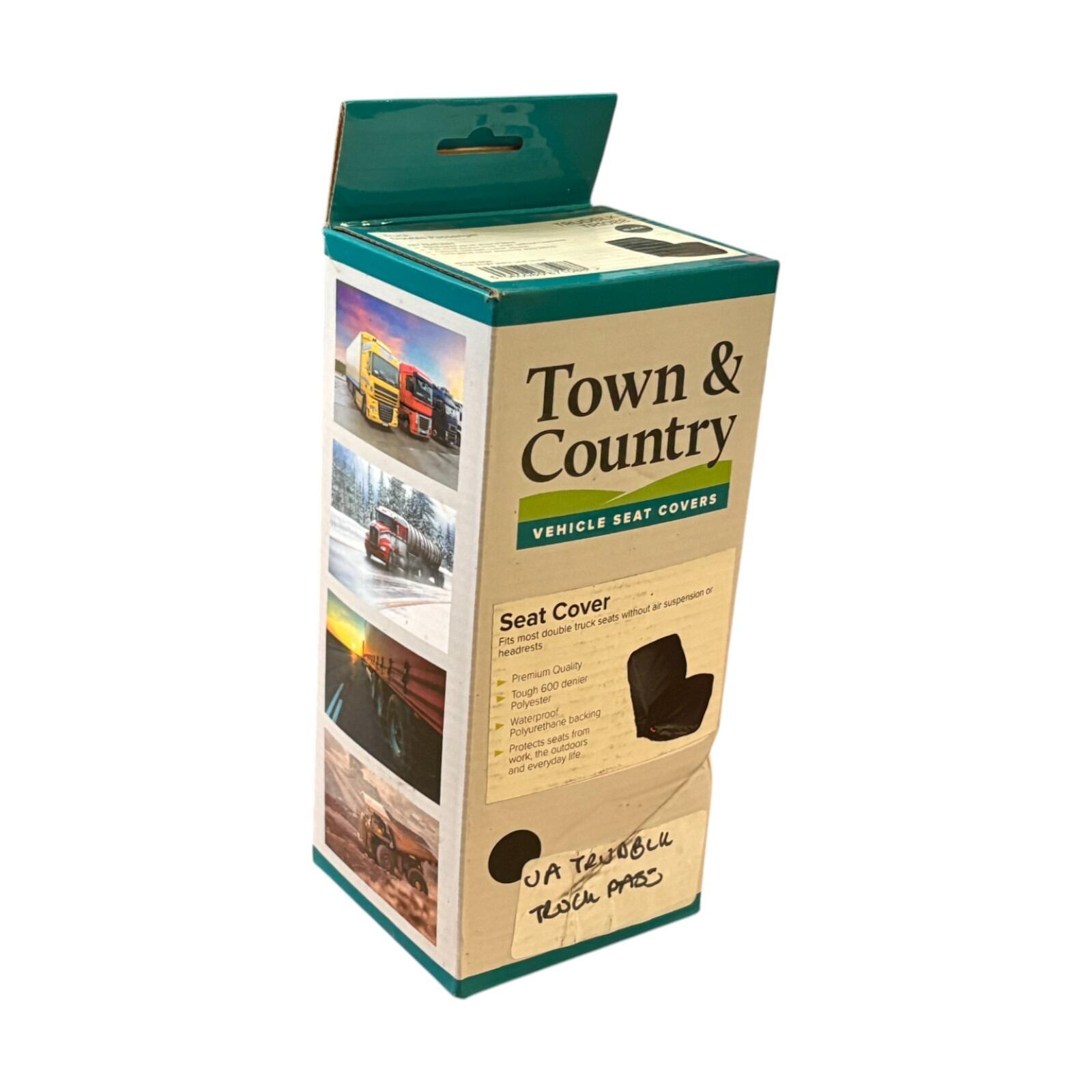 Town & Country Double passenger seat cover (black) TRUDBLK TR1088
