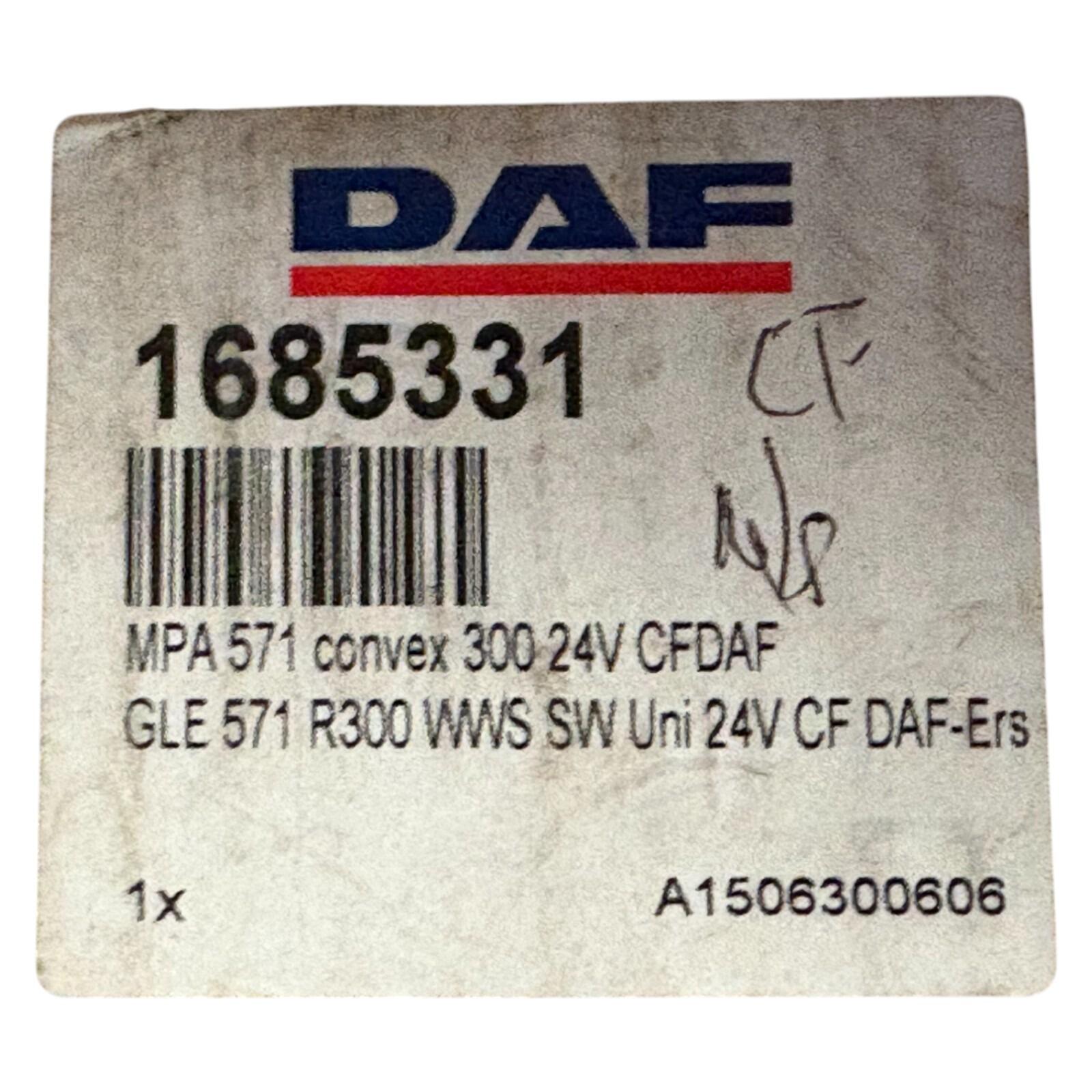 Genuine DAF FOR DAF CF CF65 CF75 CF85 XF XF105 HEATED 1685331 – VIN Re