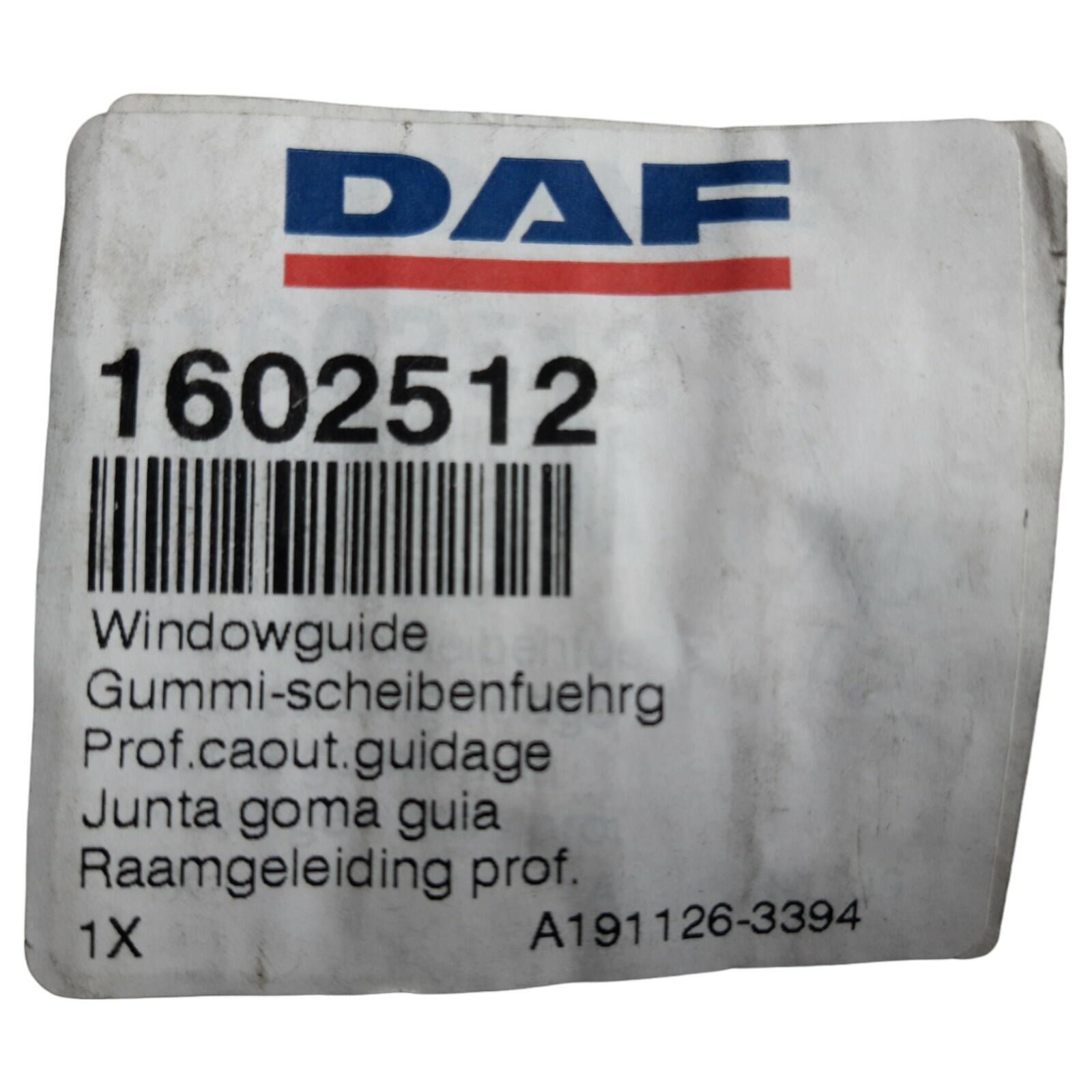 Genuine DAF CF Window guide 1602512