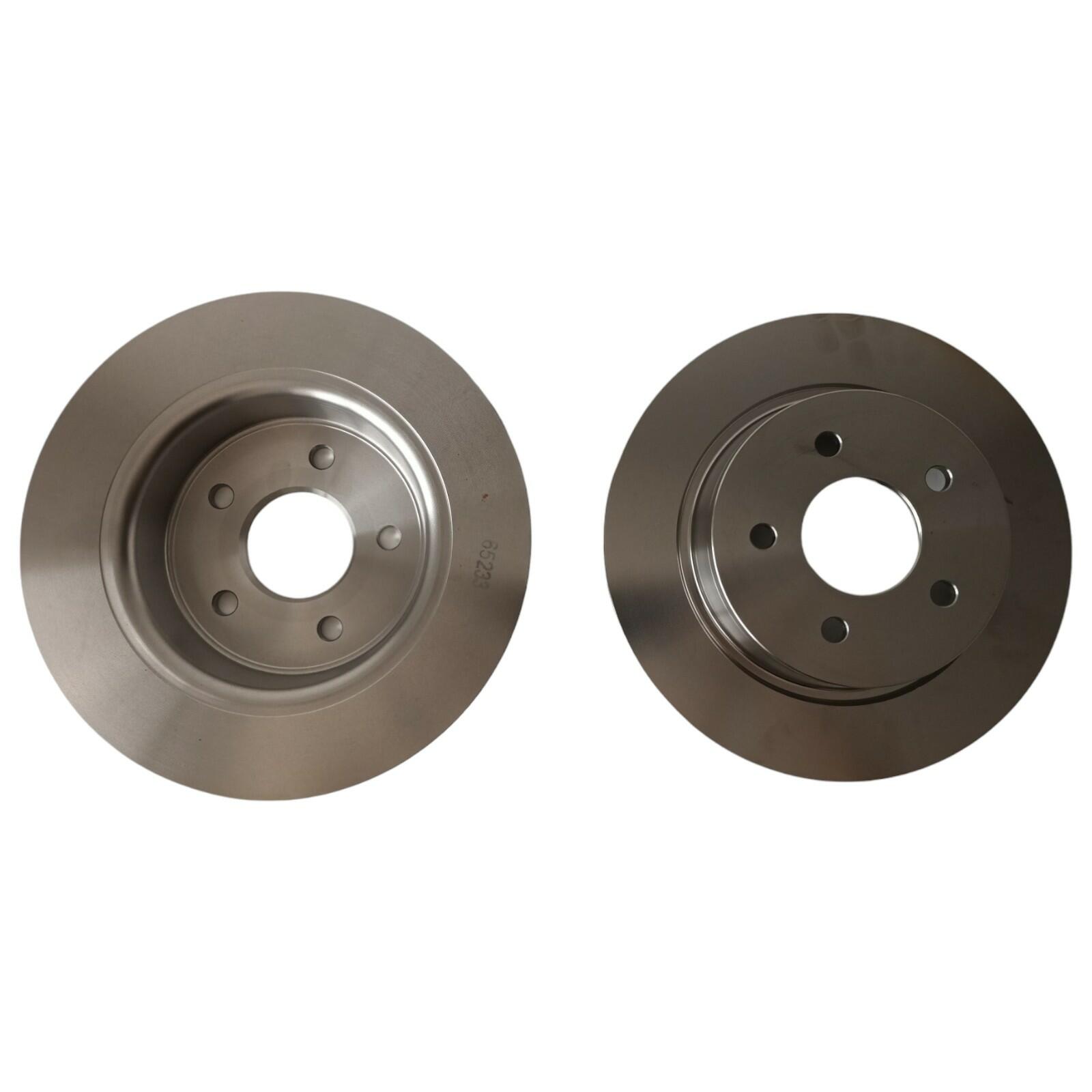 thumbnail image 2 of Max Advanced Brakes Front Brake Kit – Rotors & Ceramic Pads – For 2017-2023 Mitsubishi Mirage / Mirage G4 2 of 5