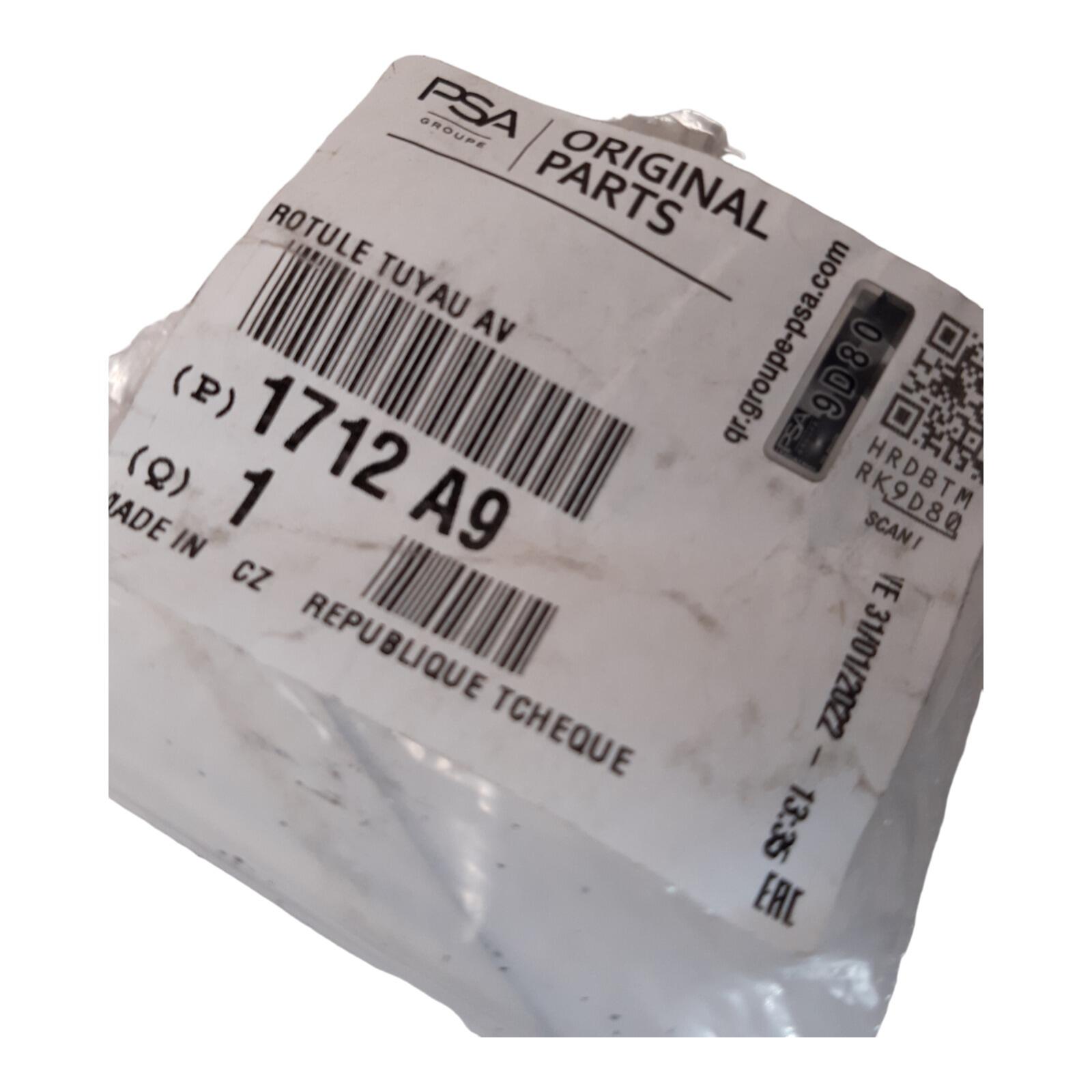 Genuine PSA Peugeot 107 Citroen C1 Toyota Aygo Exhaust gasket 1712A9