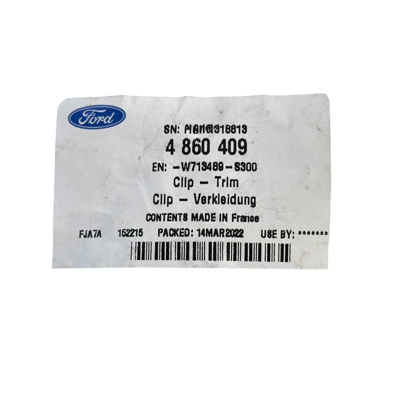 Ford | Rear Spoiler Trim Clip 4860409 – VIN Required | 48...