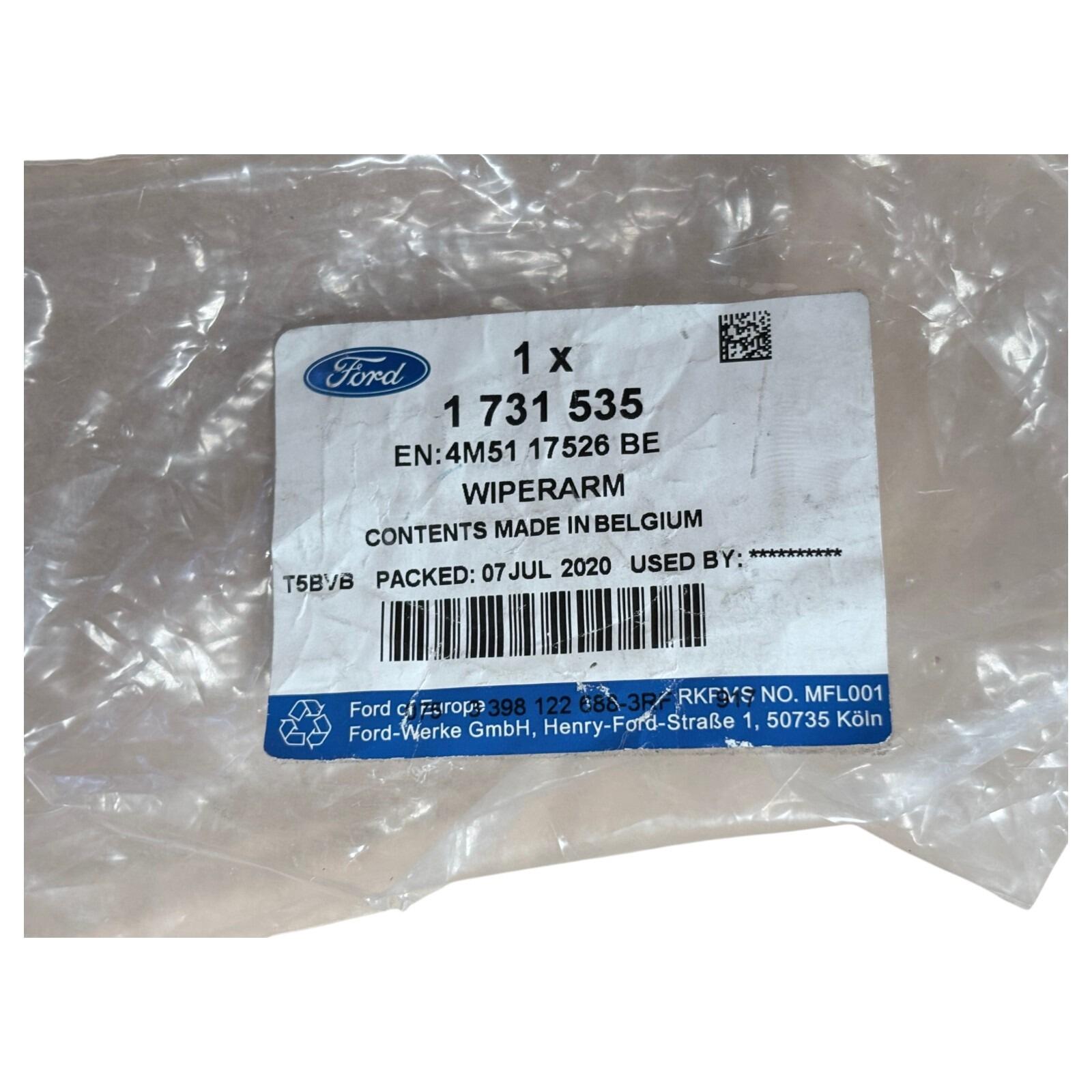 Genuine Ford Focus (CB4) RH OS Wiper Arm 1731535 | Genuine OEM Part