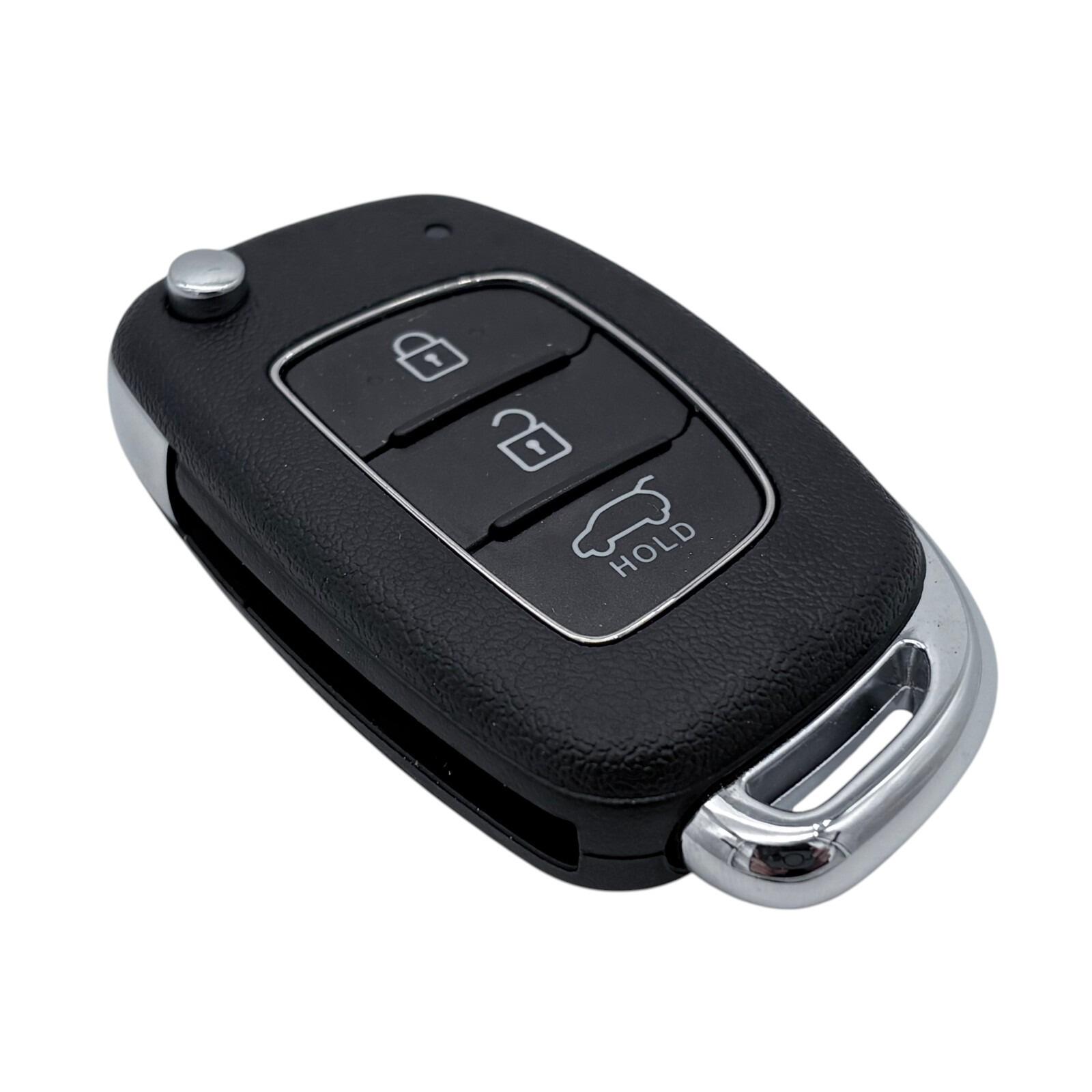 Genuine Hyundai Santa Fe (15) Keyless Entry Fob Assembly — part number 954302W410