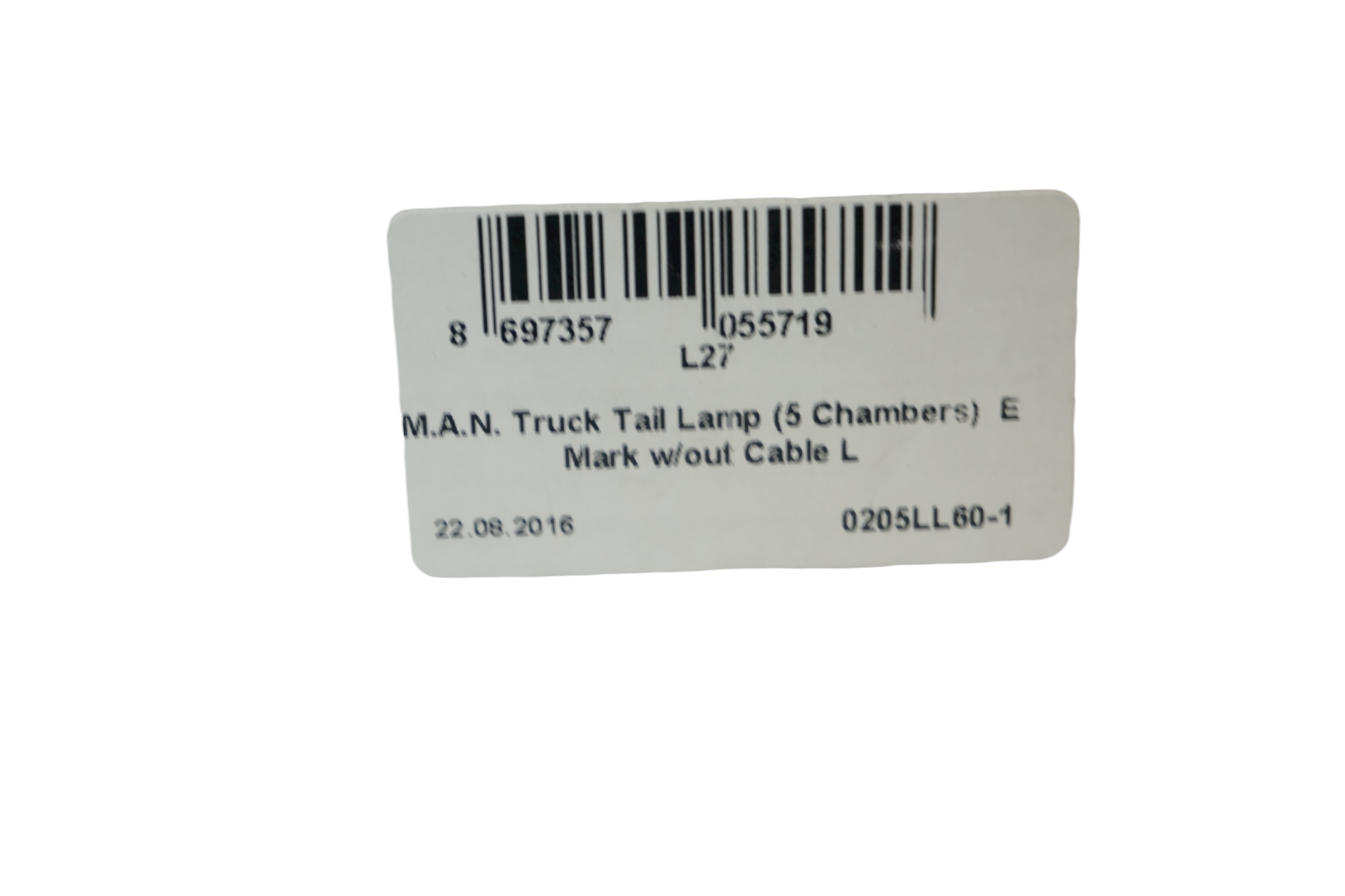 Genuine Sertplas 7 Function Left  Tail Lamp (5 Chambers) 0205LL60 L27