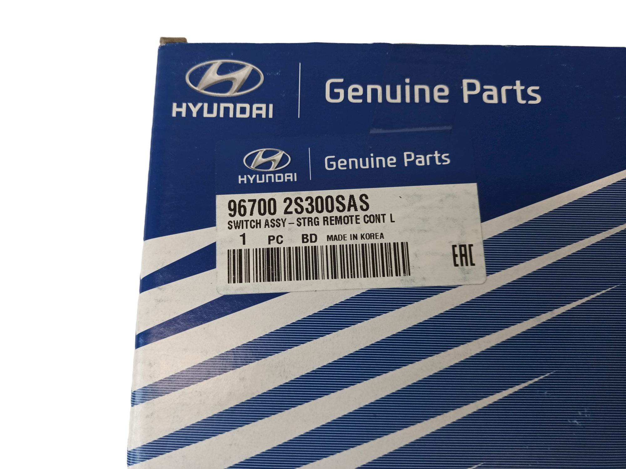 Genuine Hyundai Tucson LH Steering Remote Switch Assembly 967002S300SAS