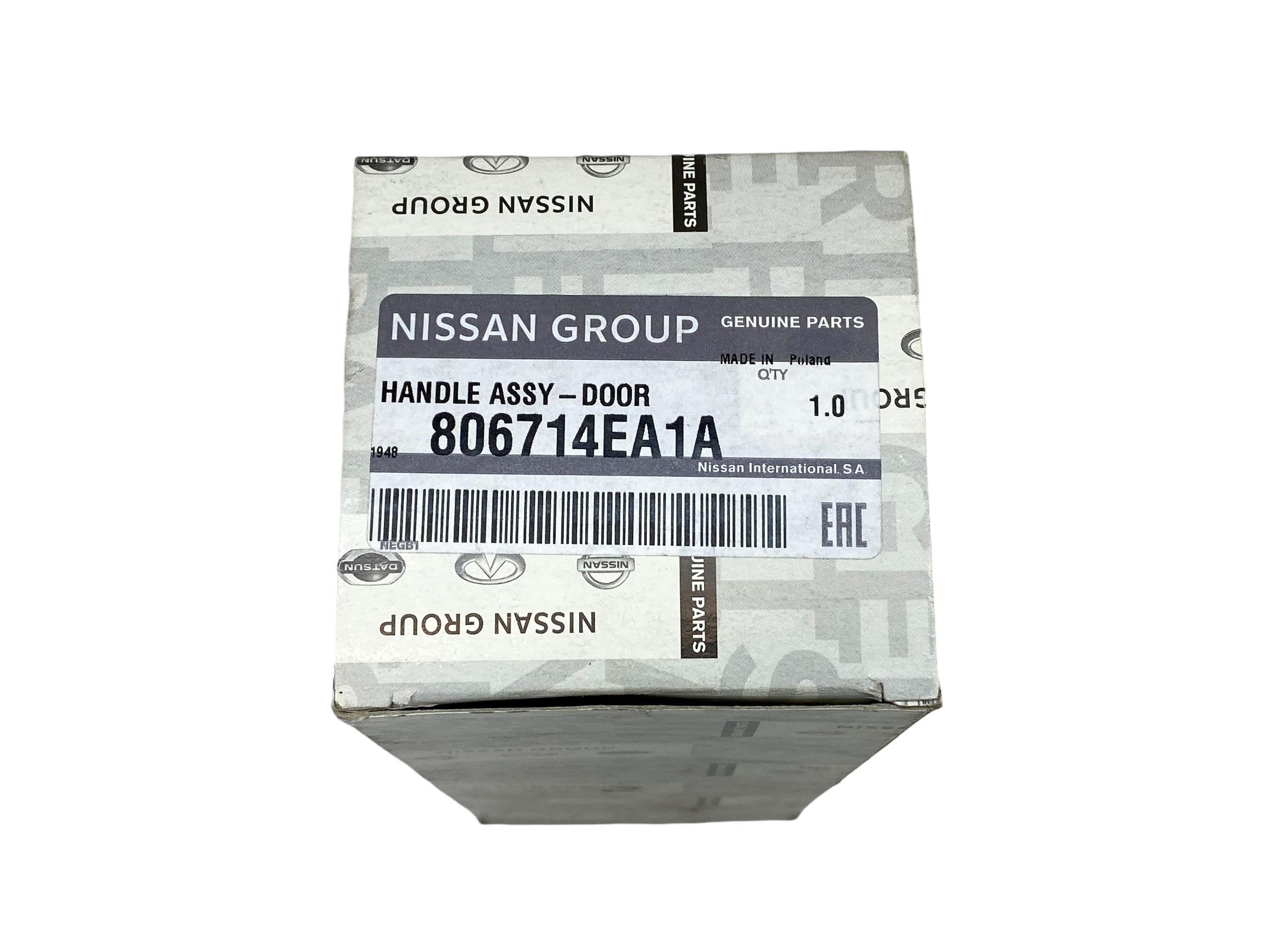 Genuine Nissan Qashqai (J11E) LH NS Front interior handle 806714EA1A