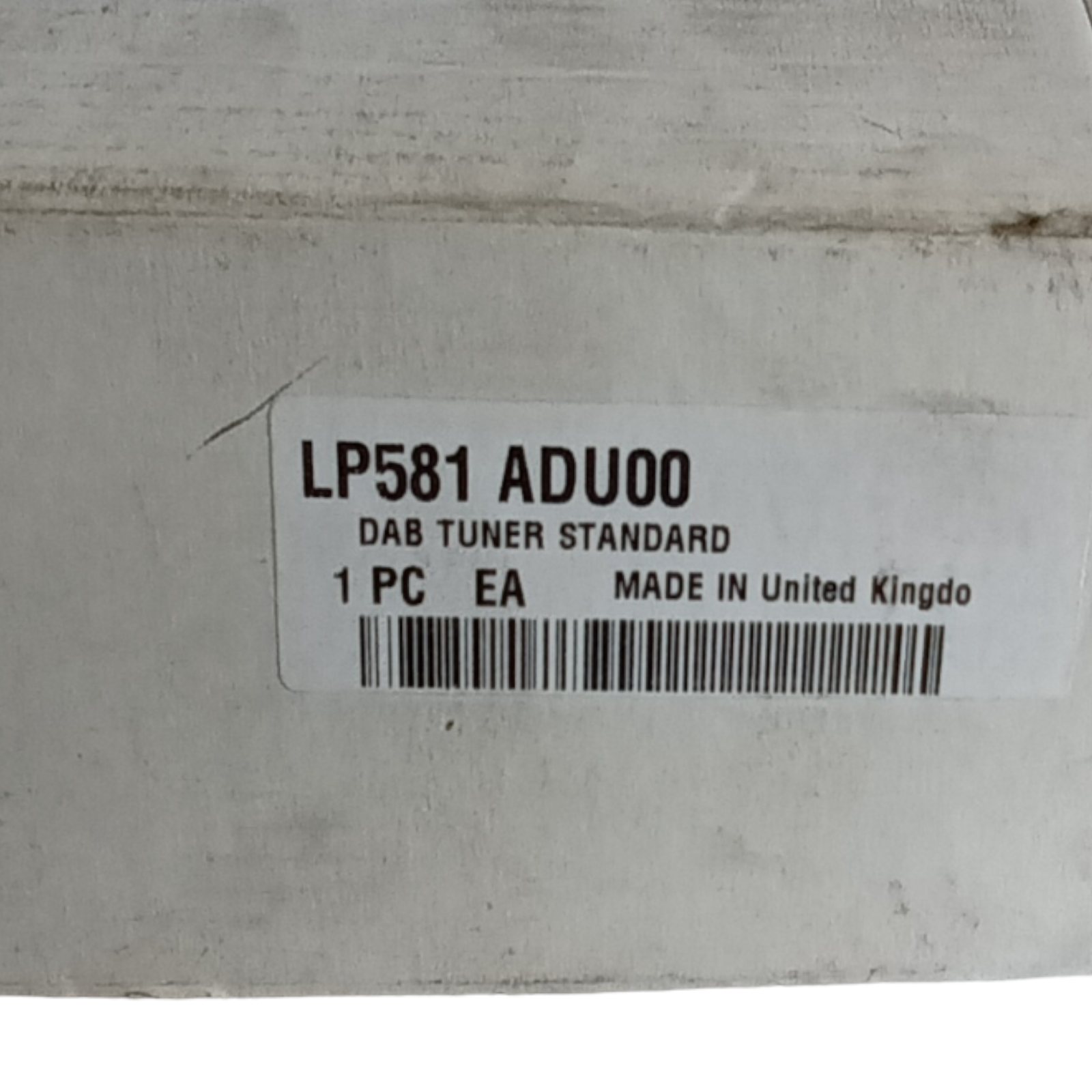 Genuine Kia Ceed / Sorento Standard DAB Tuner LP581ADU00