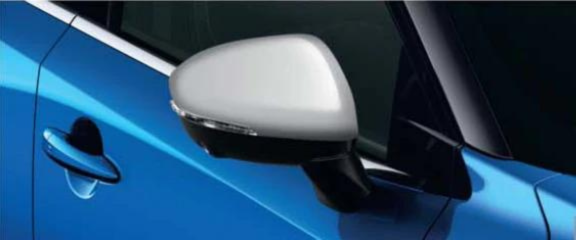 Genuine Nissan Qashqai J12 Dark Silver Wing Mirror Cover Set  KE9606U0CR