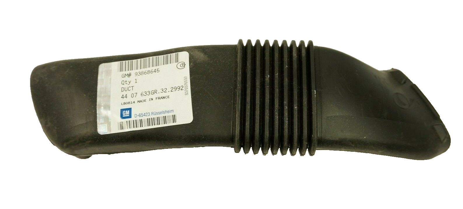 Genuine Vauxhall Vivaro B Air inlet duct 93868645