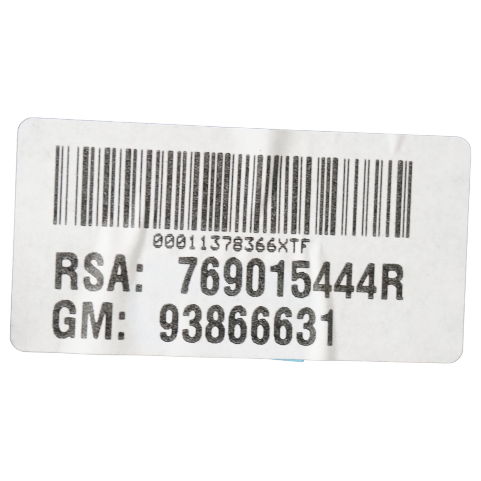 Genuine Vauxhall Vivaro B LH NS Rear quarter panel trim 93866631