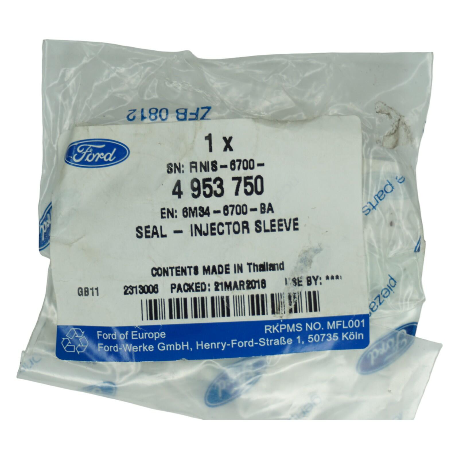 Genuine Ford Ranger (ES) Injector sleeve seal 4953750