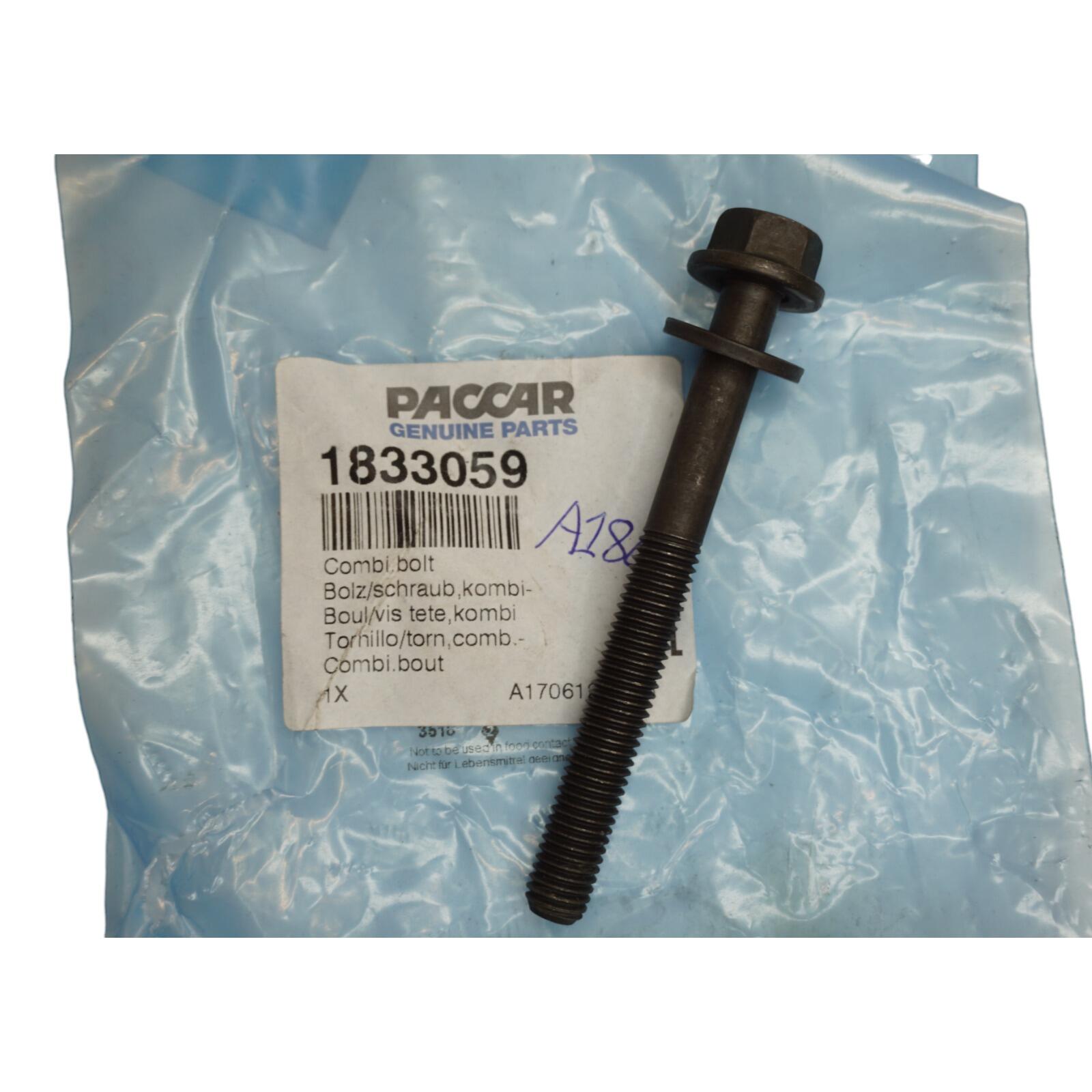 Genuine DAF Bolt with capped washer M10 1833059 – VIN Required | Genui