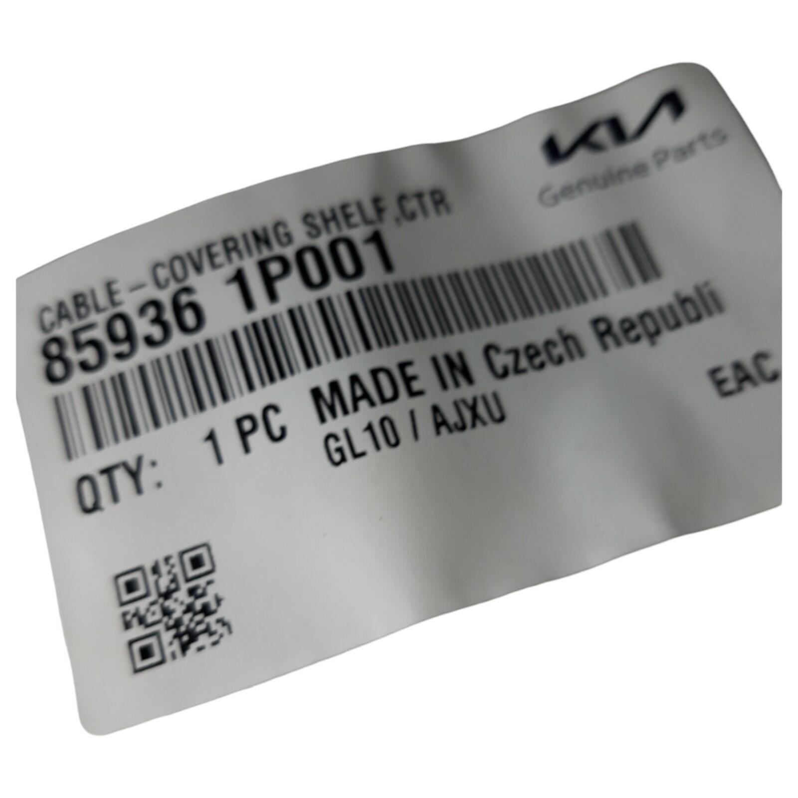 Genuine KIA Venga (10) Parcel shelf cable 859361P001