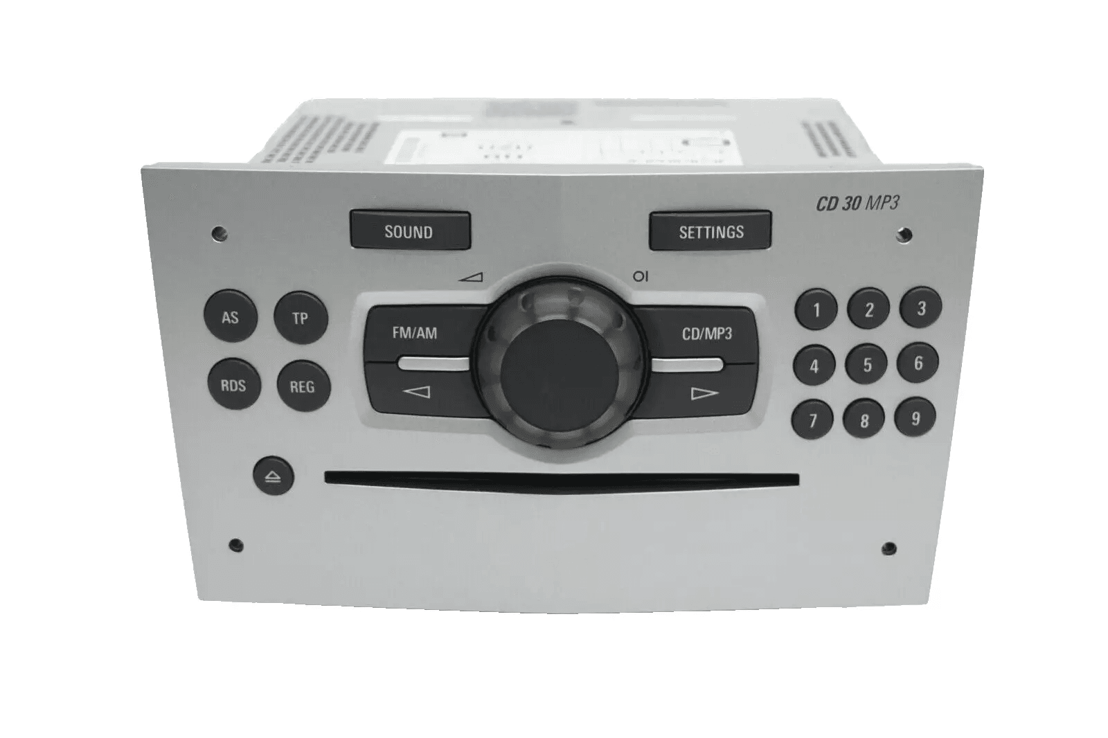 Genuine Vauxhall Corsa D Radio and CD Head unit (silver) 13357127