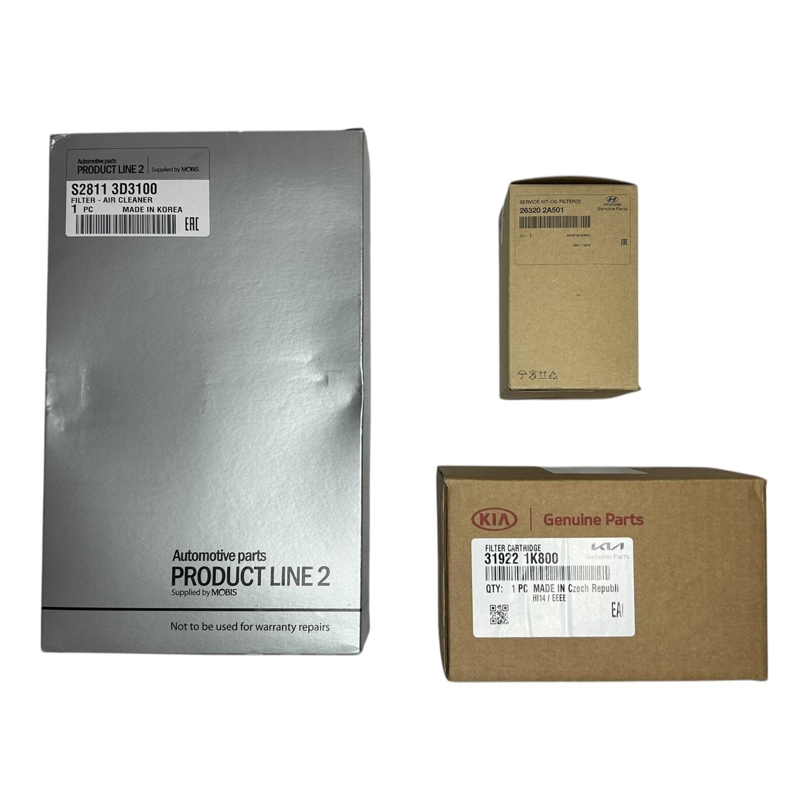 Genuine Hyundai / KIA Essential service kit PL2SKINT049