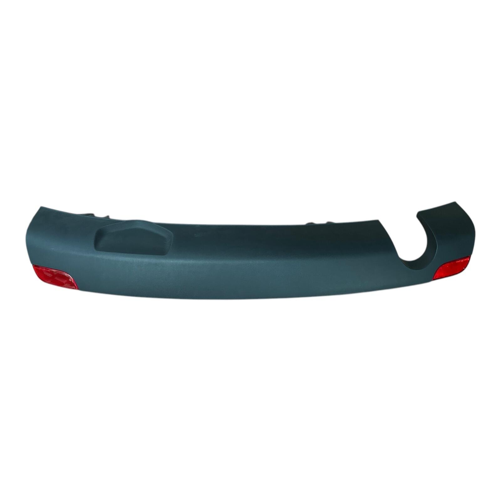Genuine Audi A1 Rear bumper lower spoiler assembly (satin black) 8X08074219B9