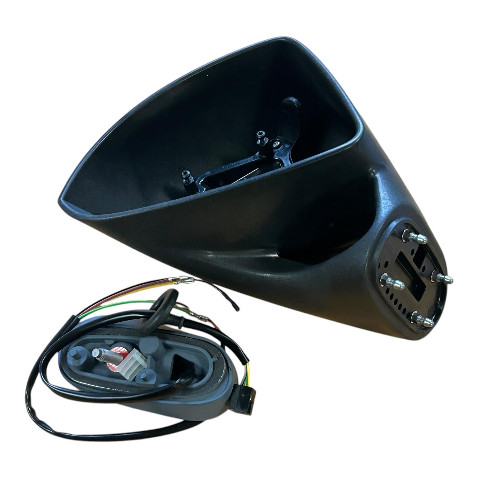 Genuine Vauxhall Corsa D VXR LH NS (RHD) Wing mirror assembly (primed) 13369331